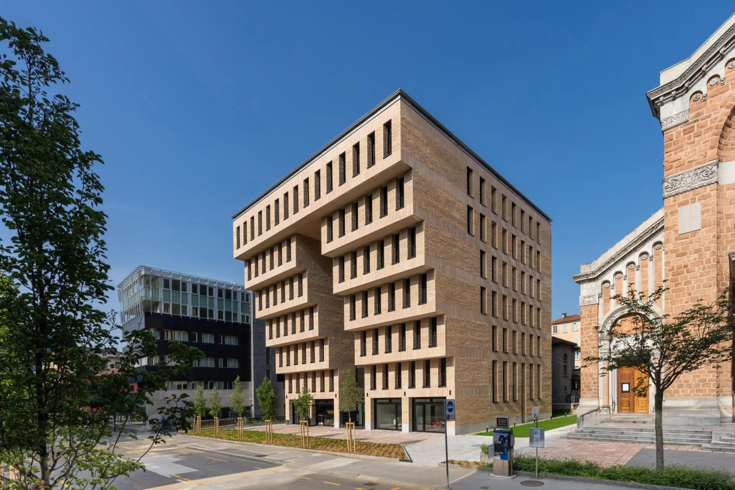 Property building in Swiss Hotel Apartments - Lugano