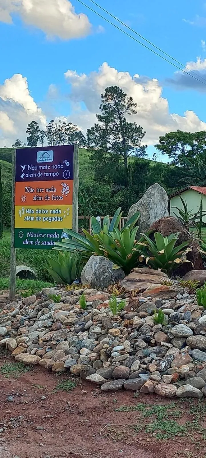 Garden view in Aconchego da bocaina