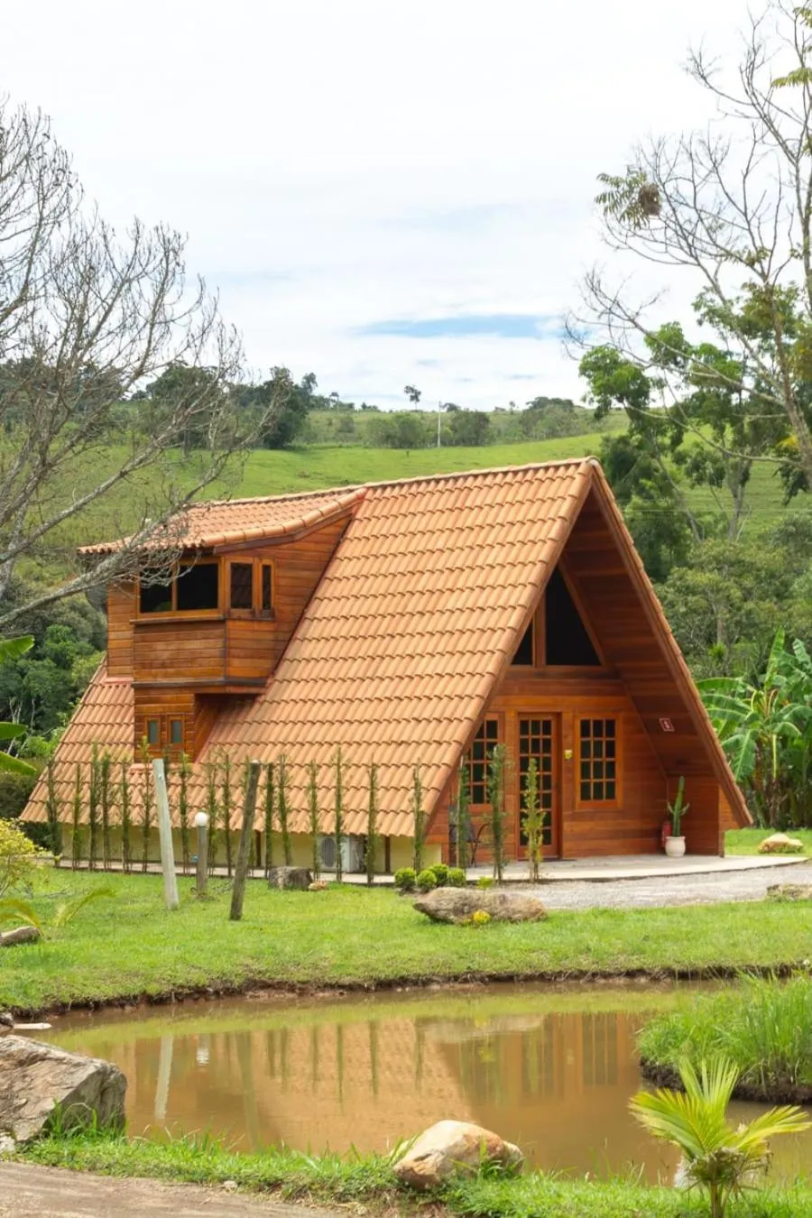 Garden in Aconchego da bocaina