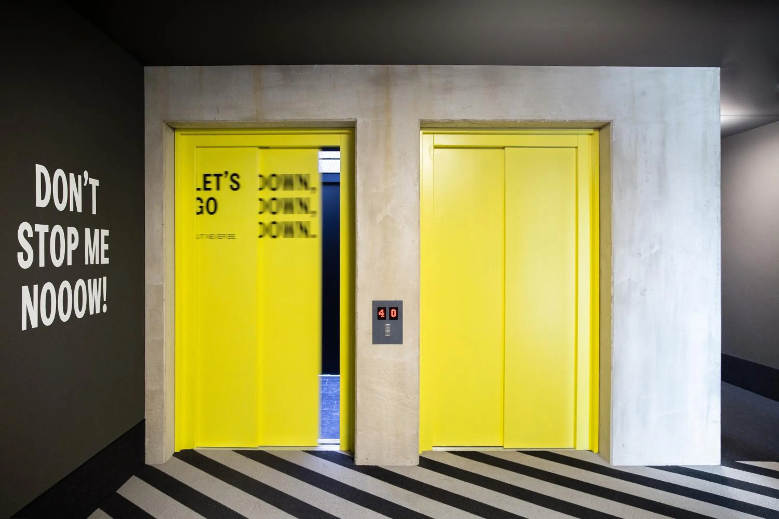 elevator in STAYERY Bielefeld Hauptbahnhof