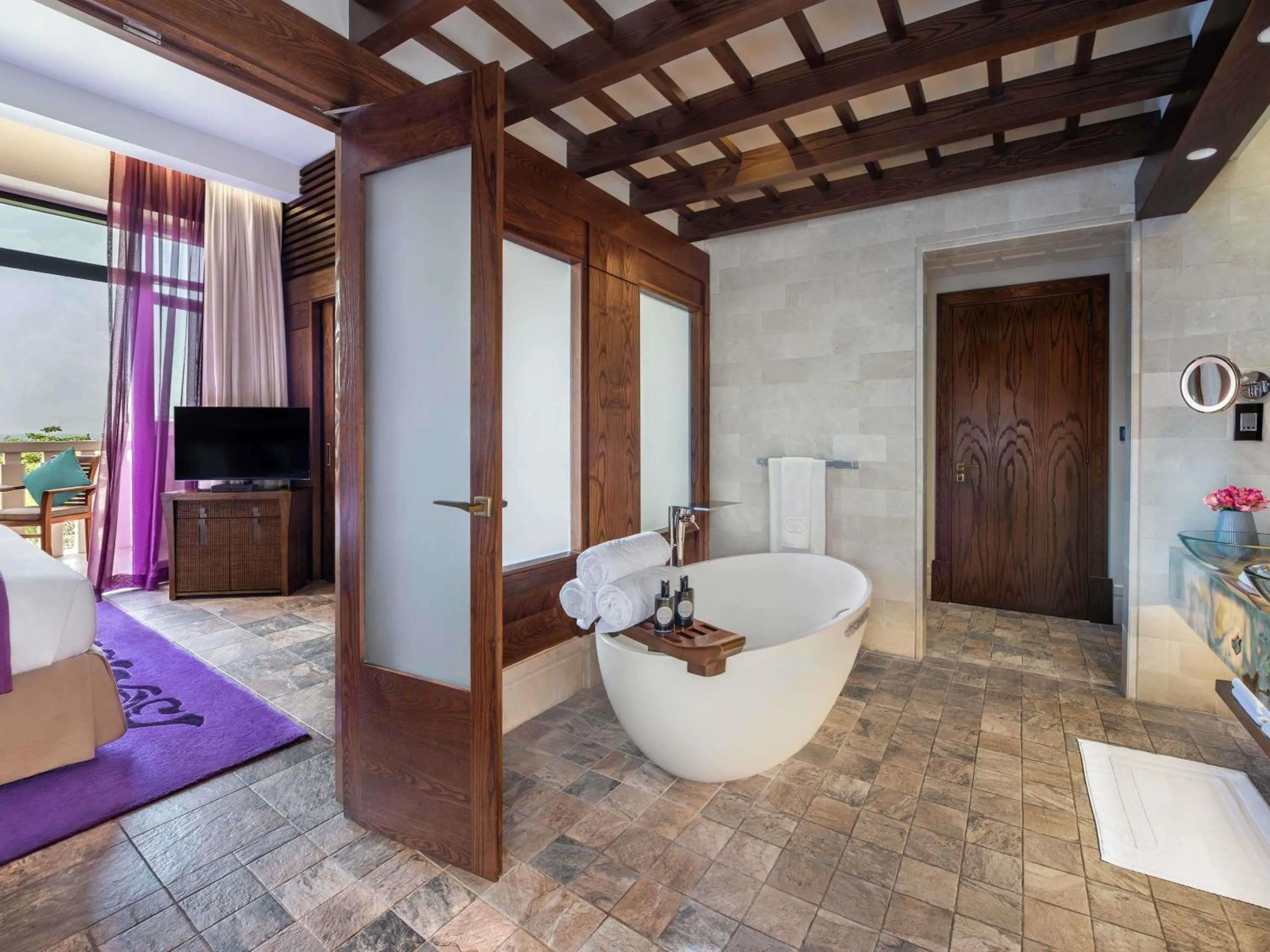 Bedroom in Sofitel Dubai The Palm Resort & Spa