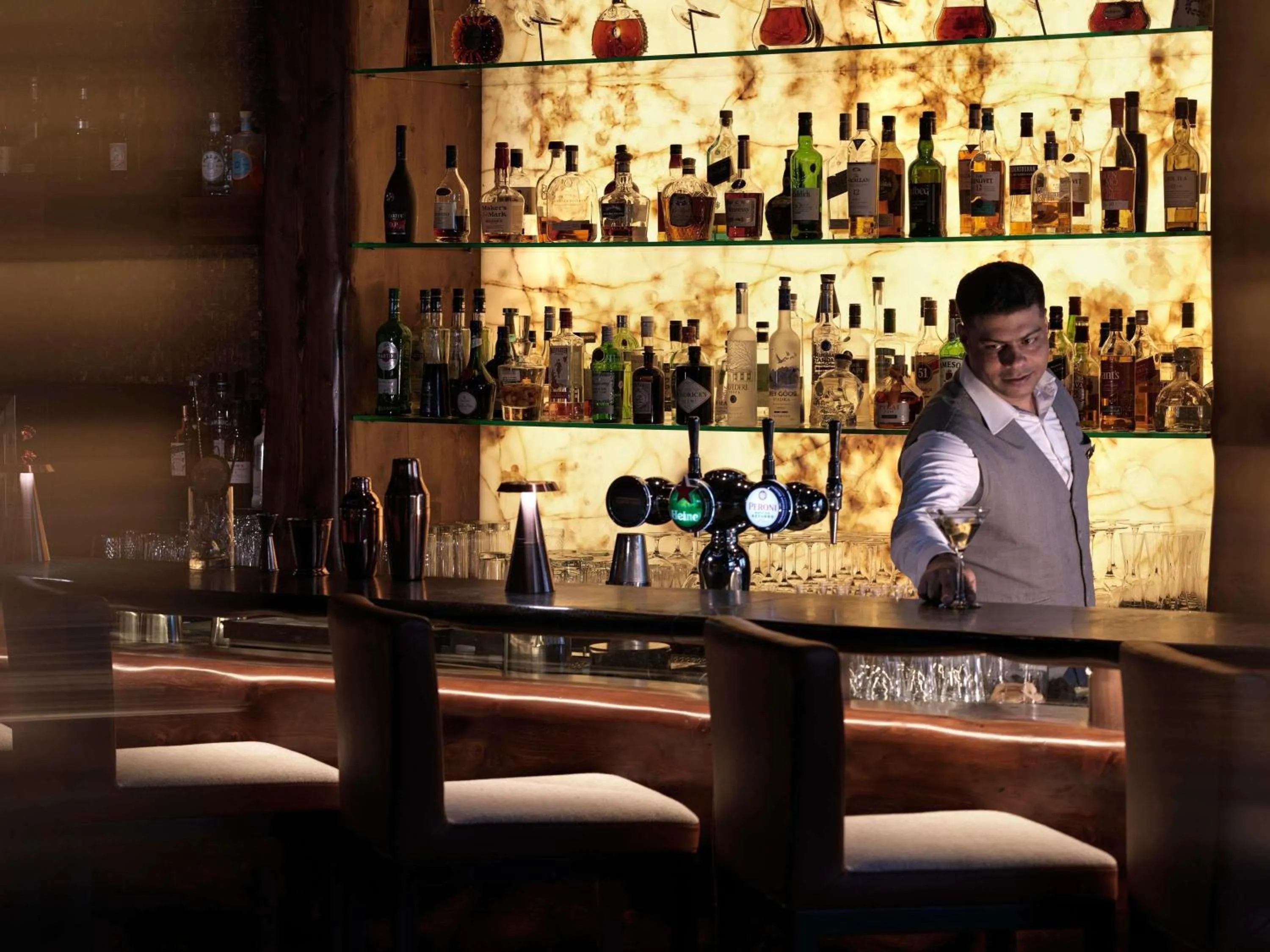 Lounge or bar in Sofitel Dubai The Palm Resort & Spa