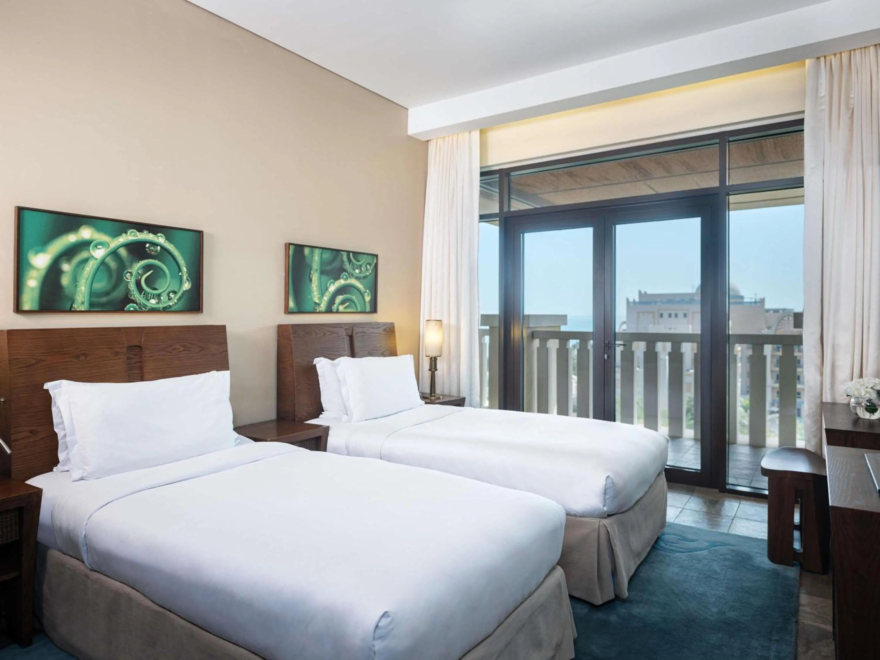 Bedroom, Bed in Sofitel Dubai The Palm Resort & Spa