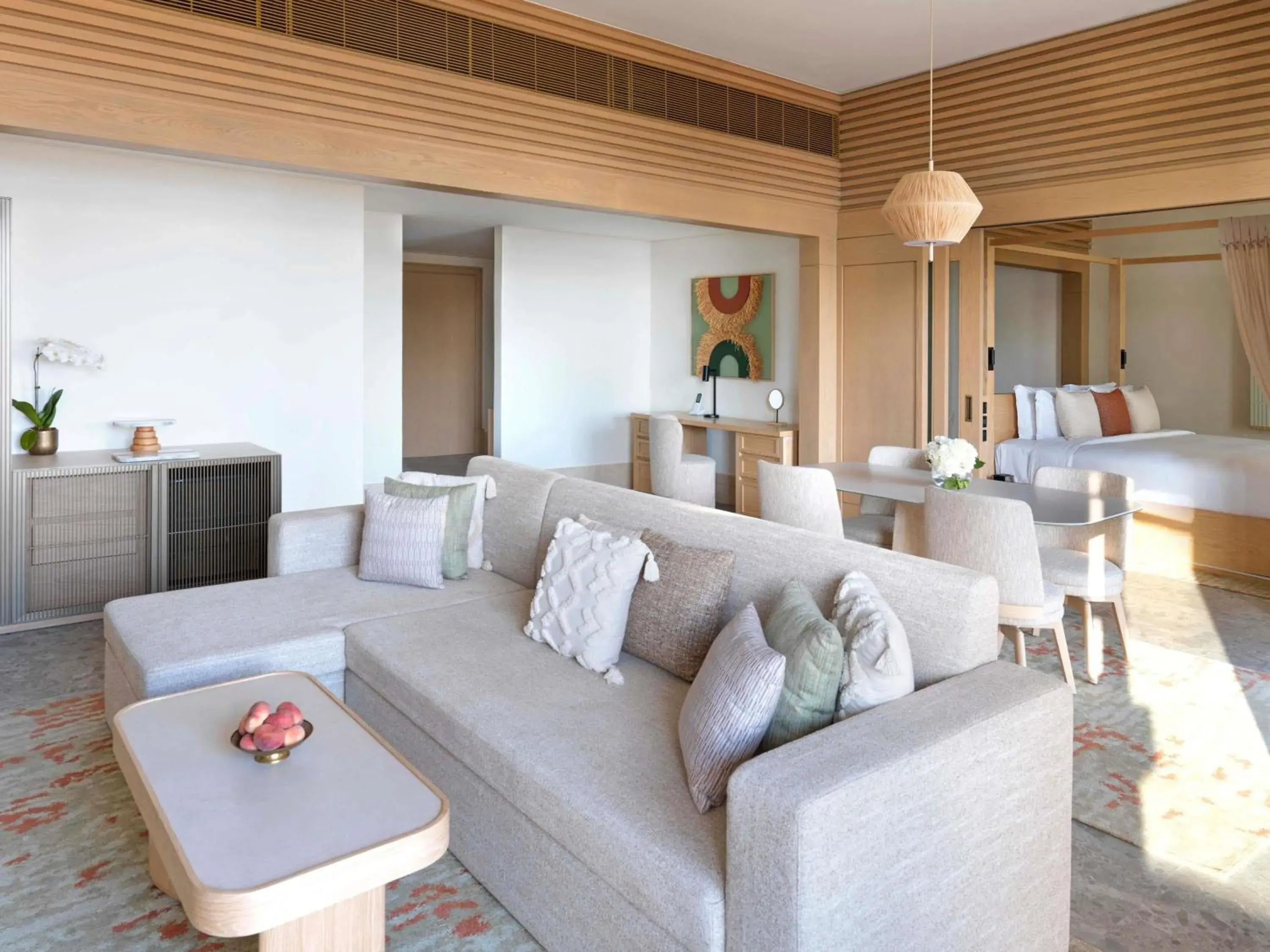 Bedroom in Sofitel Dubai The Palm Resort & Spa Bedroom in Sofitel Dubai The Palm Resort & Spa