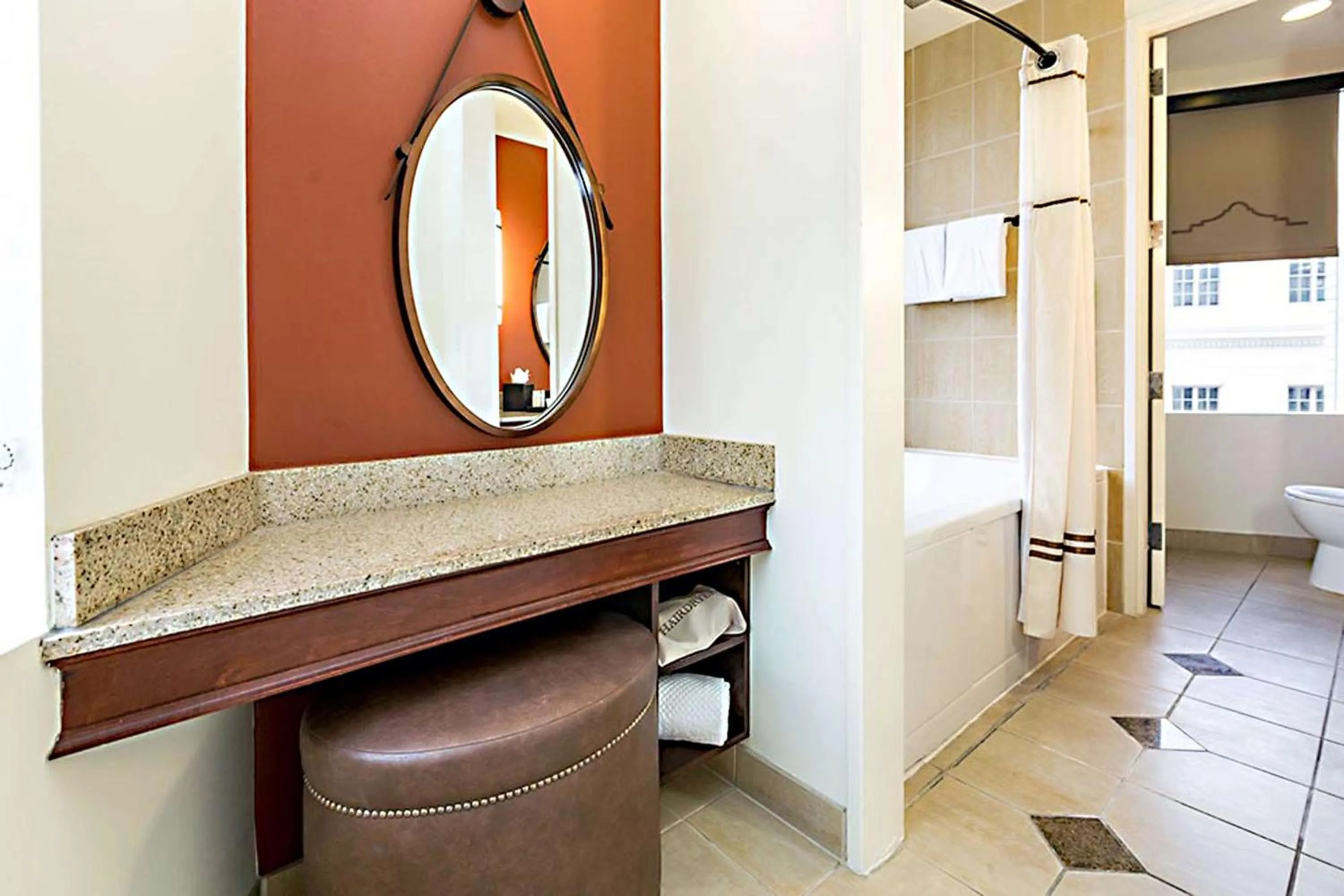 Bathroom in The Emily Morgan Hotel - A DoubleTree by Hilton