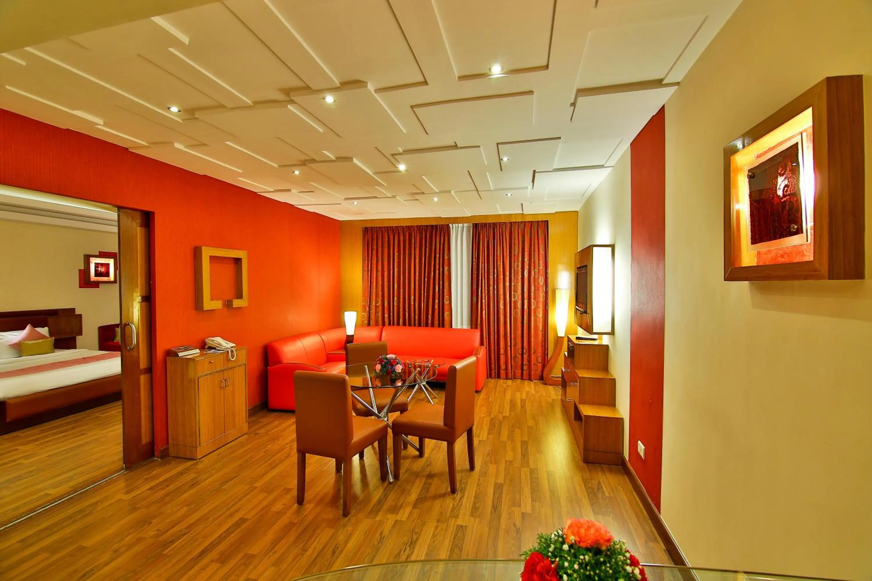 Living room in Gokulam Park Hotel & Convention Centre