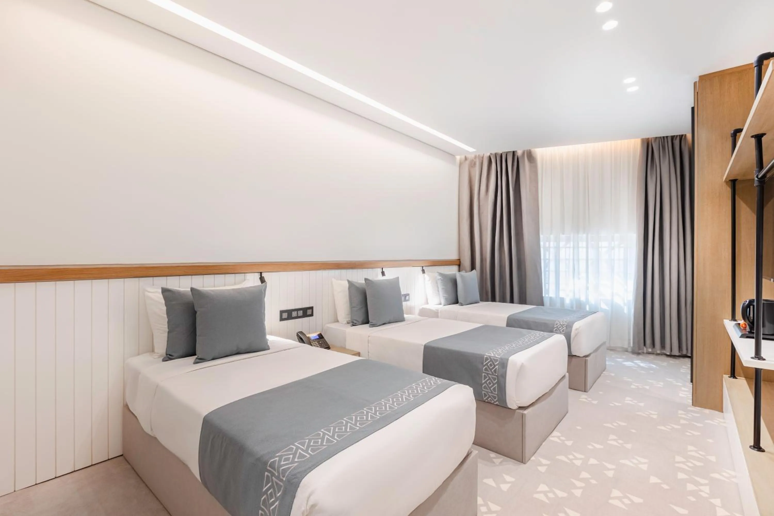 Bed in Assaafa Hotel