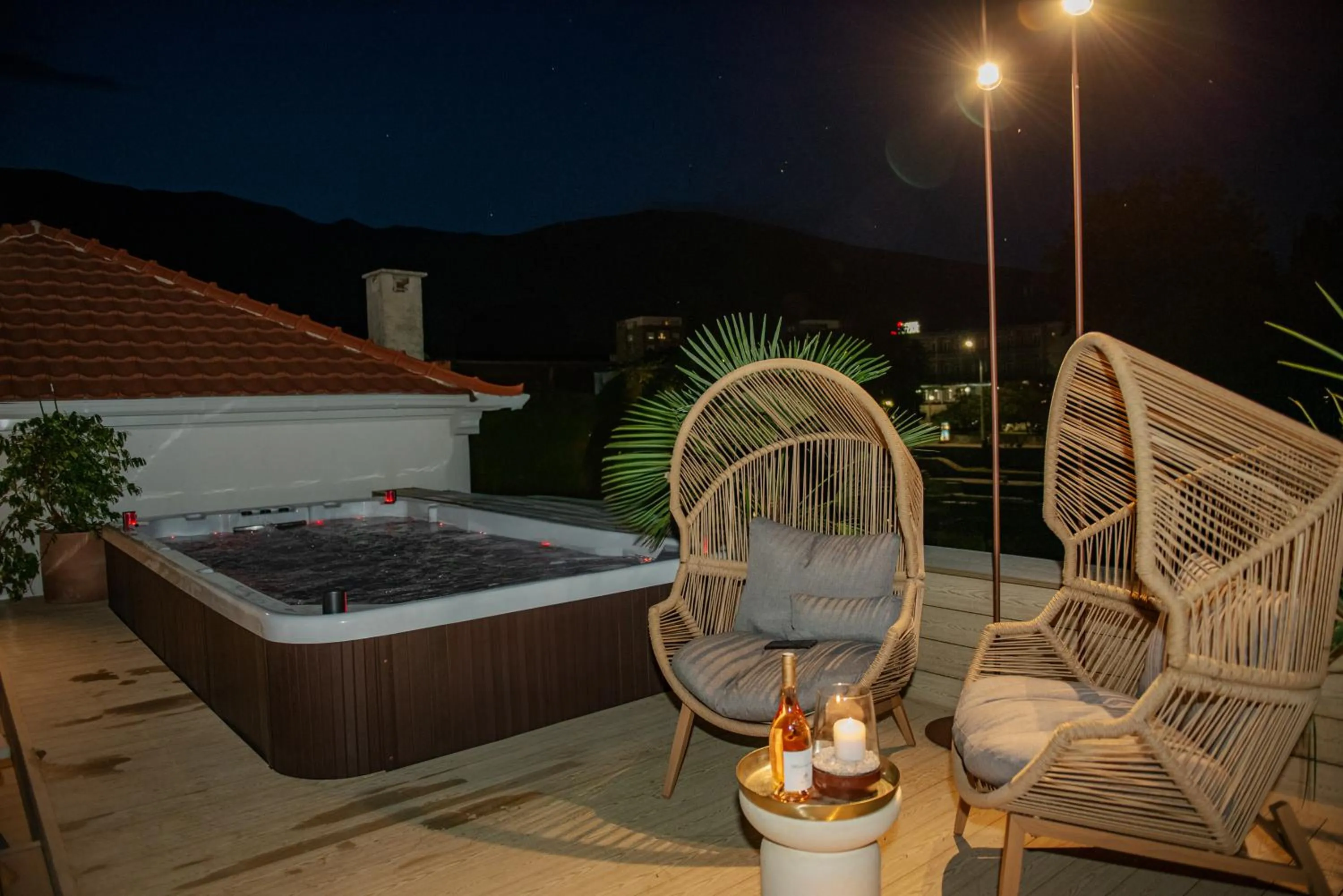 Patio in Integra Hotel