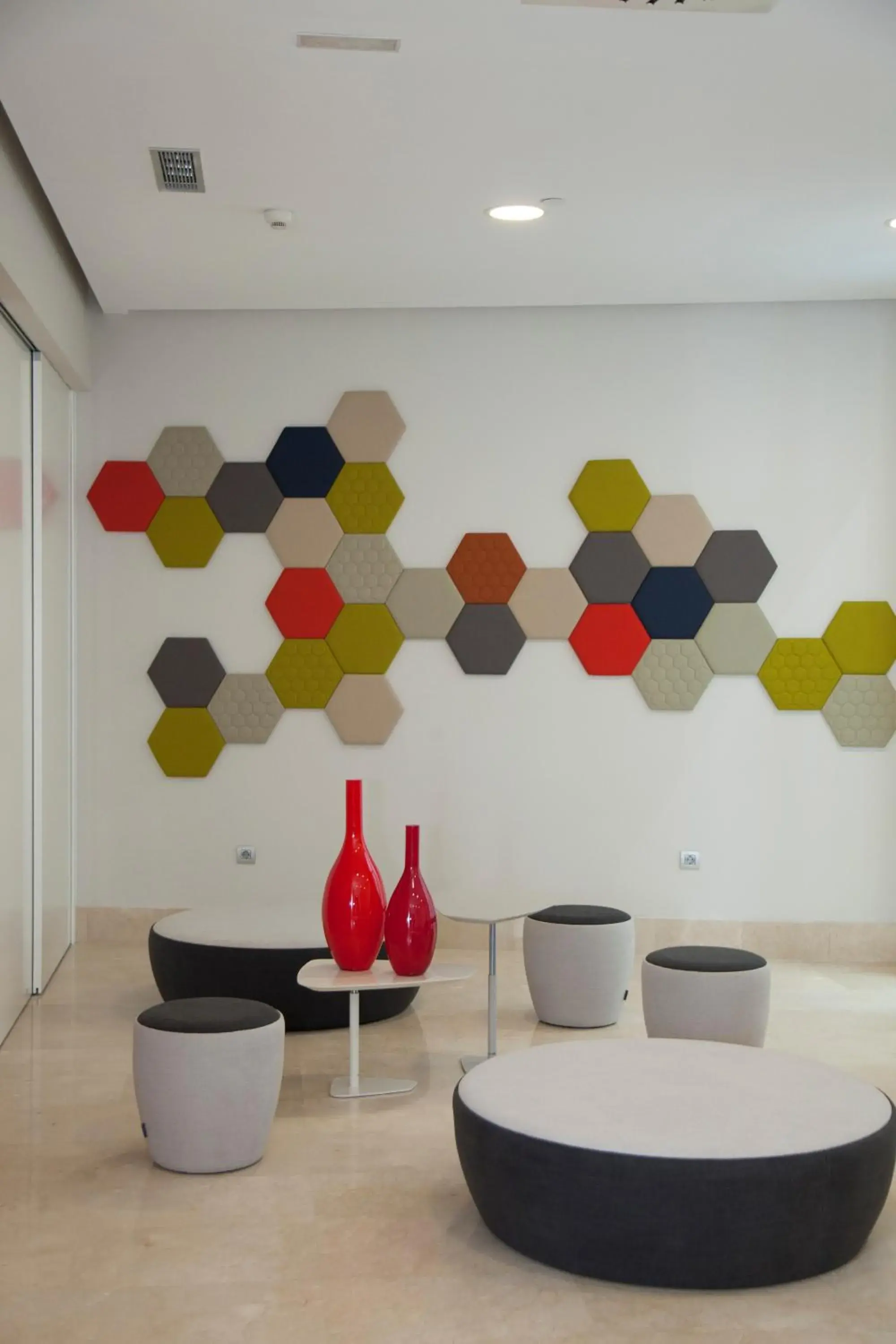 Lobby or reception in Hotel Gelmírez Lobby or reception in Hotel Gelmírez