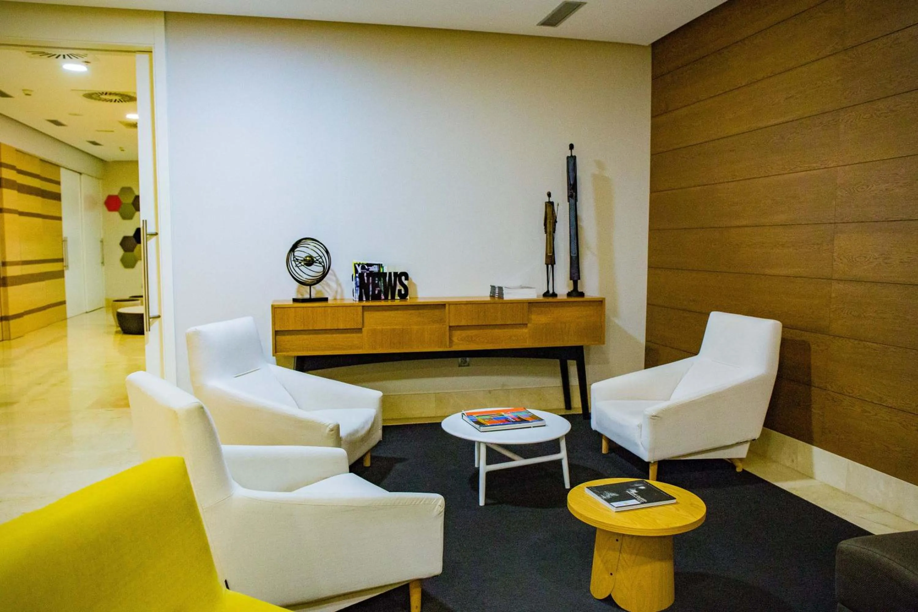 Lobby or reception in Hotel Gelmírez