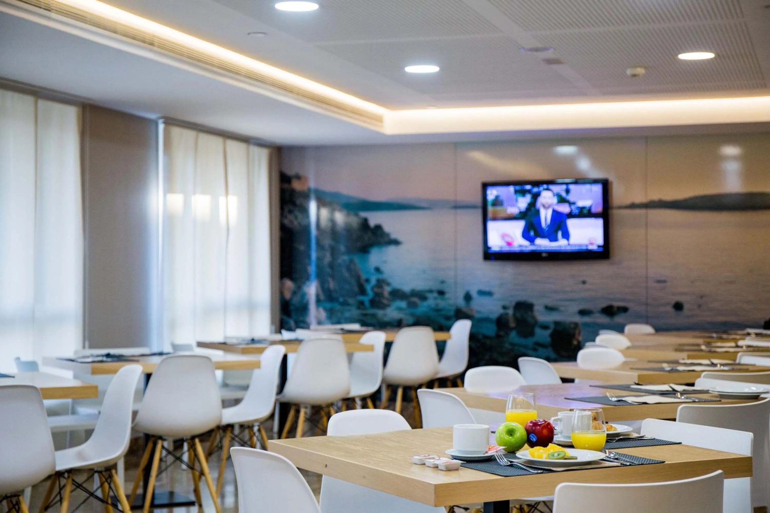 Breakfast in Hotel Gelmírez