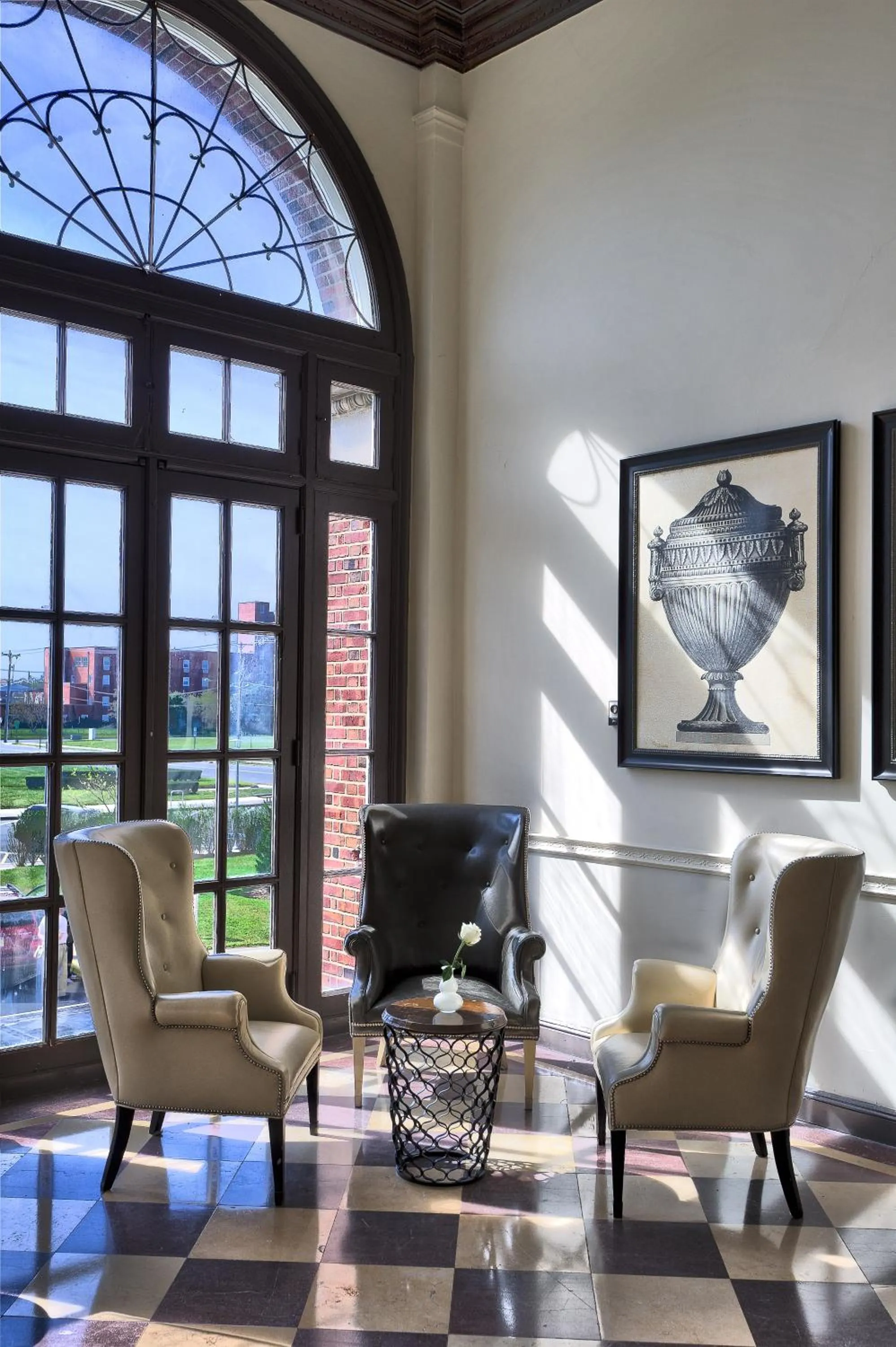 Decorative detail in Berkeley Oceanfront Hotel