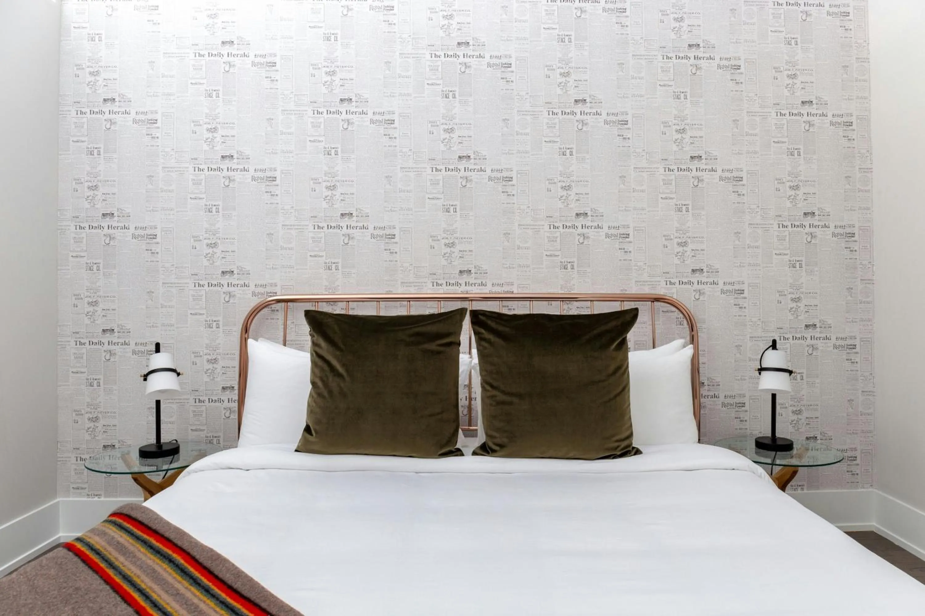 Bedroom, Bed in Sonder by Marriott Bonvoy Greektown Apartments