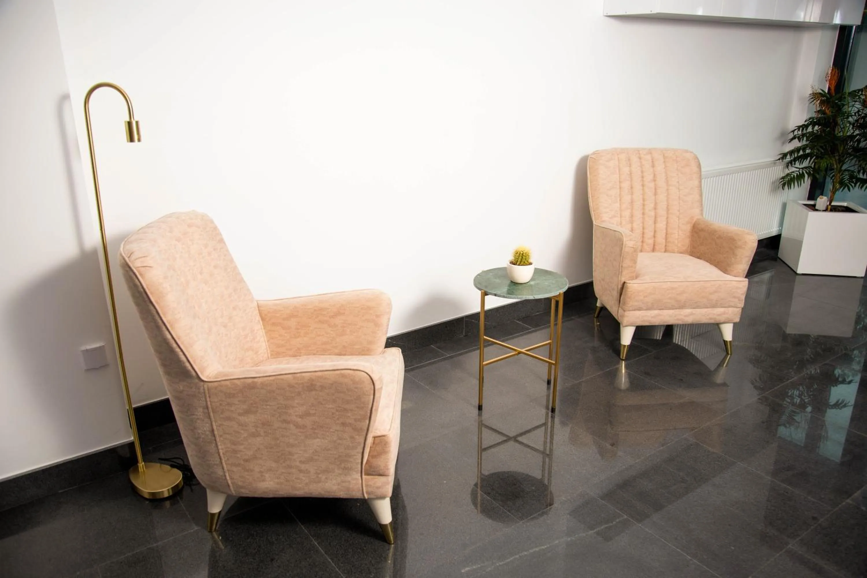 Seating area in NOVO Boutique