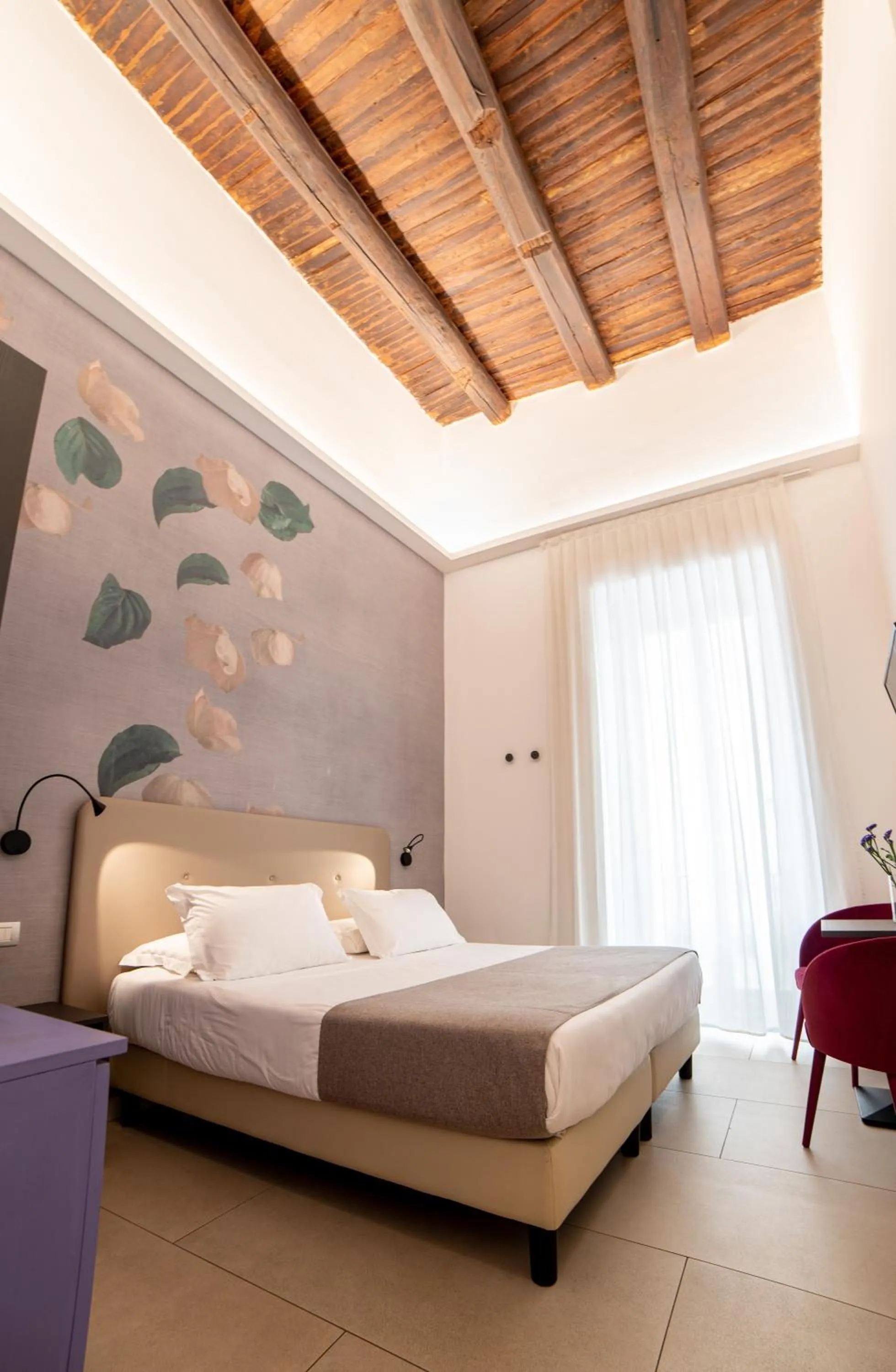 Bathroom, Bed in B&B Napoli Time