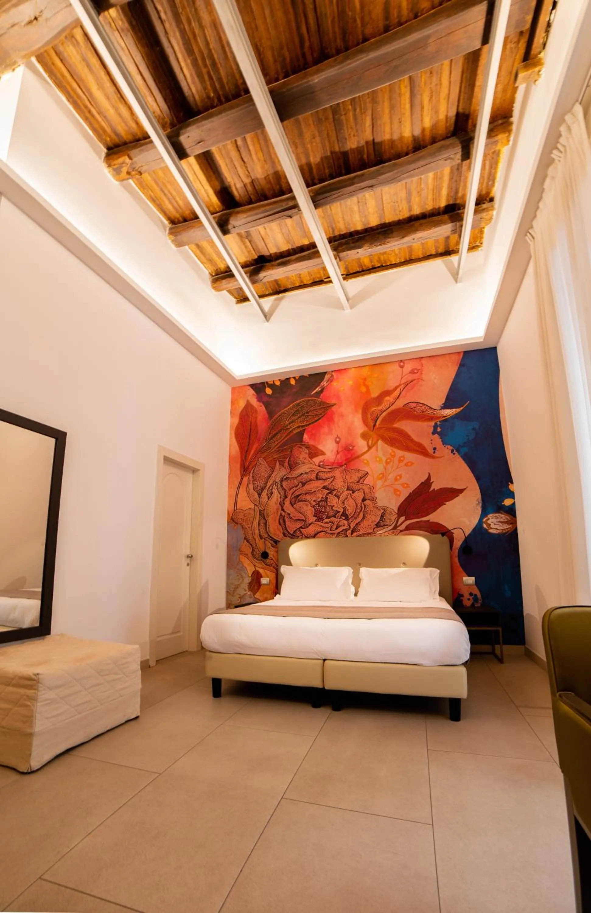 Photo of the whole room, Bed in B&B Napoli Time