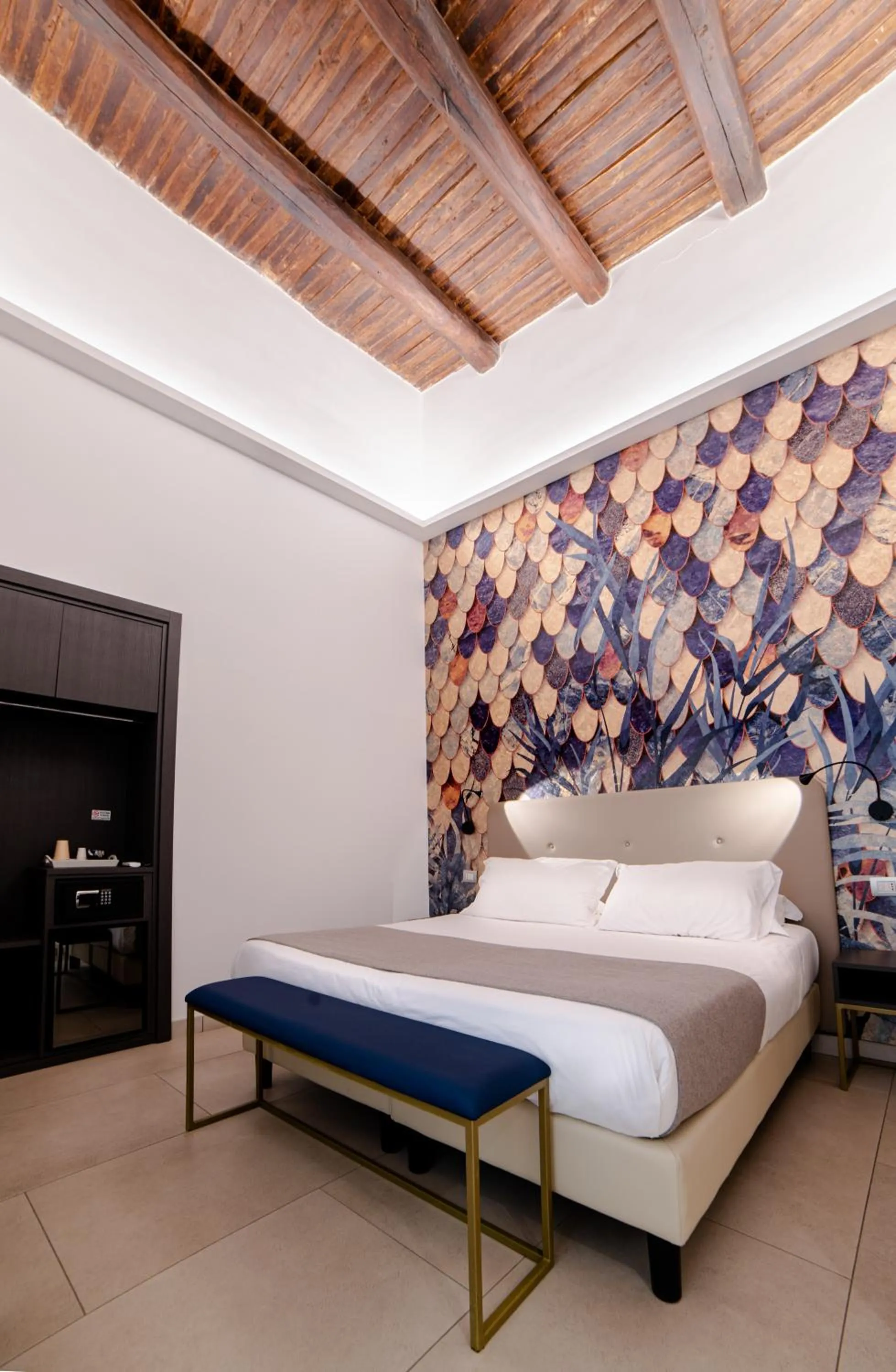 Bedroom, Bed in B&B Napoli Time