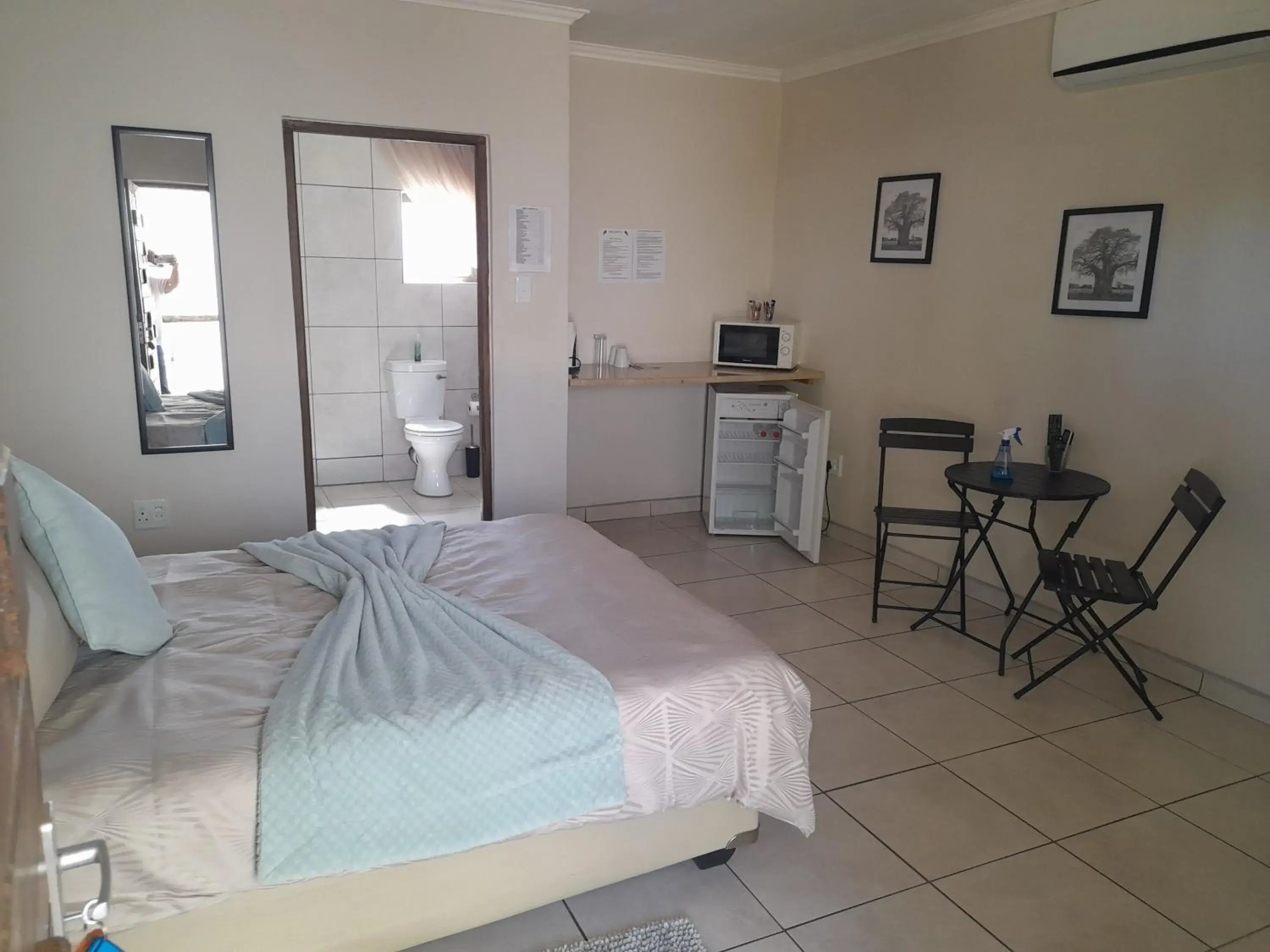 Bed in Eden Chalets Bed in Eden Chalets