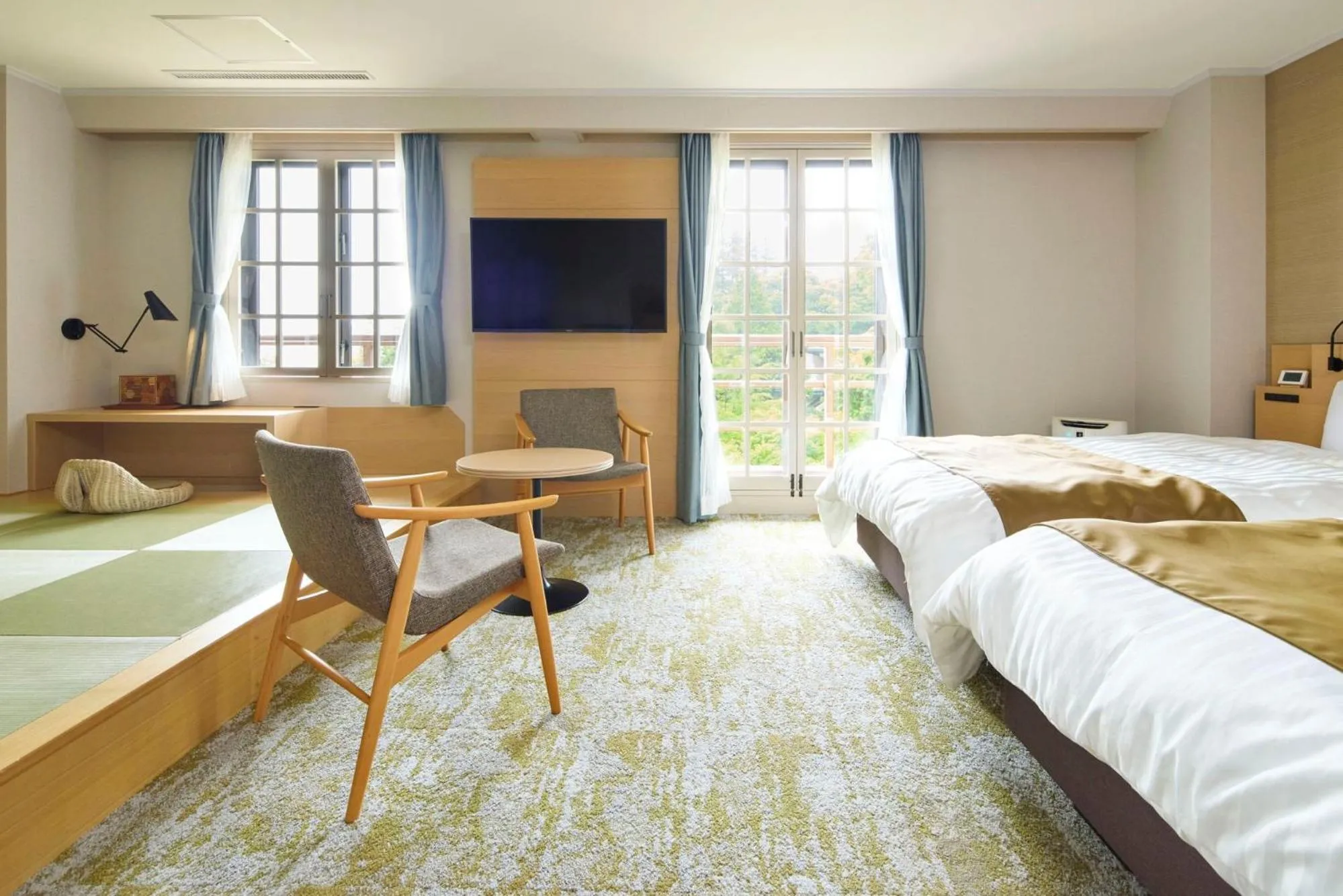 Bed in Hotel Marroad Hakone