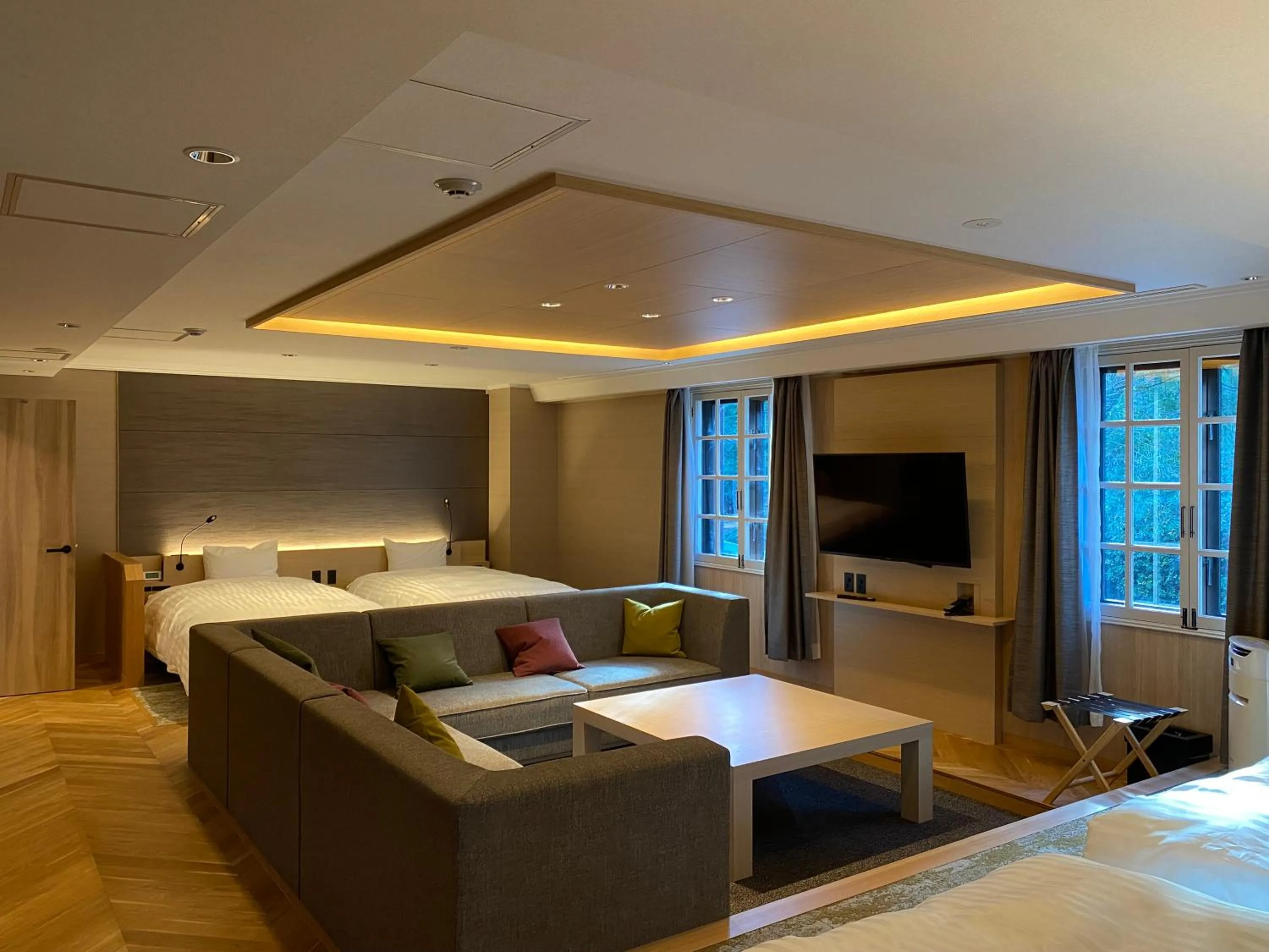 Bedroom, Bed in Hotel Marroad Hakone