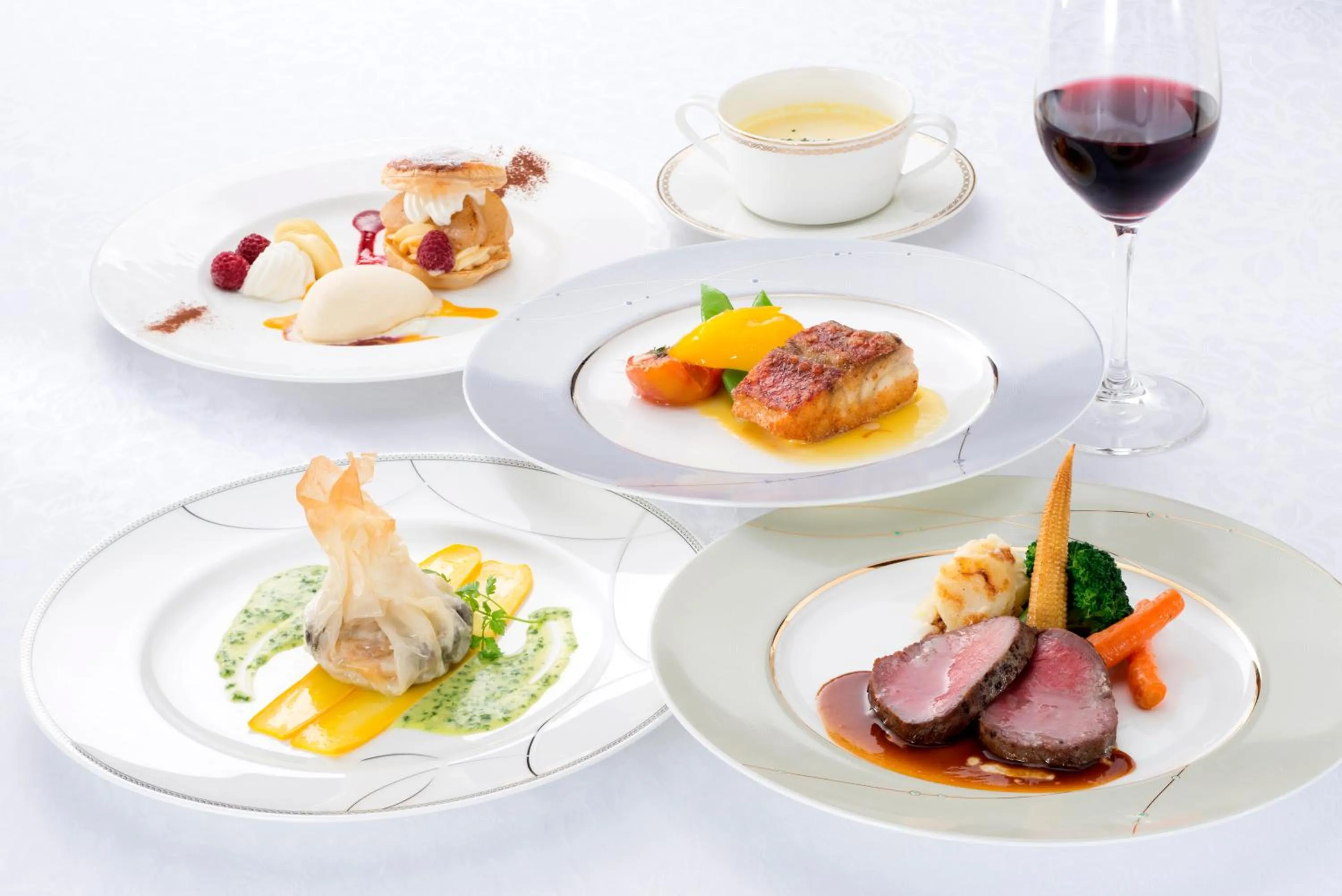 Dinner in Hotel Marroad Hakone