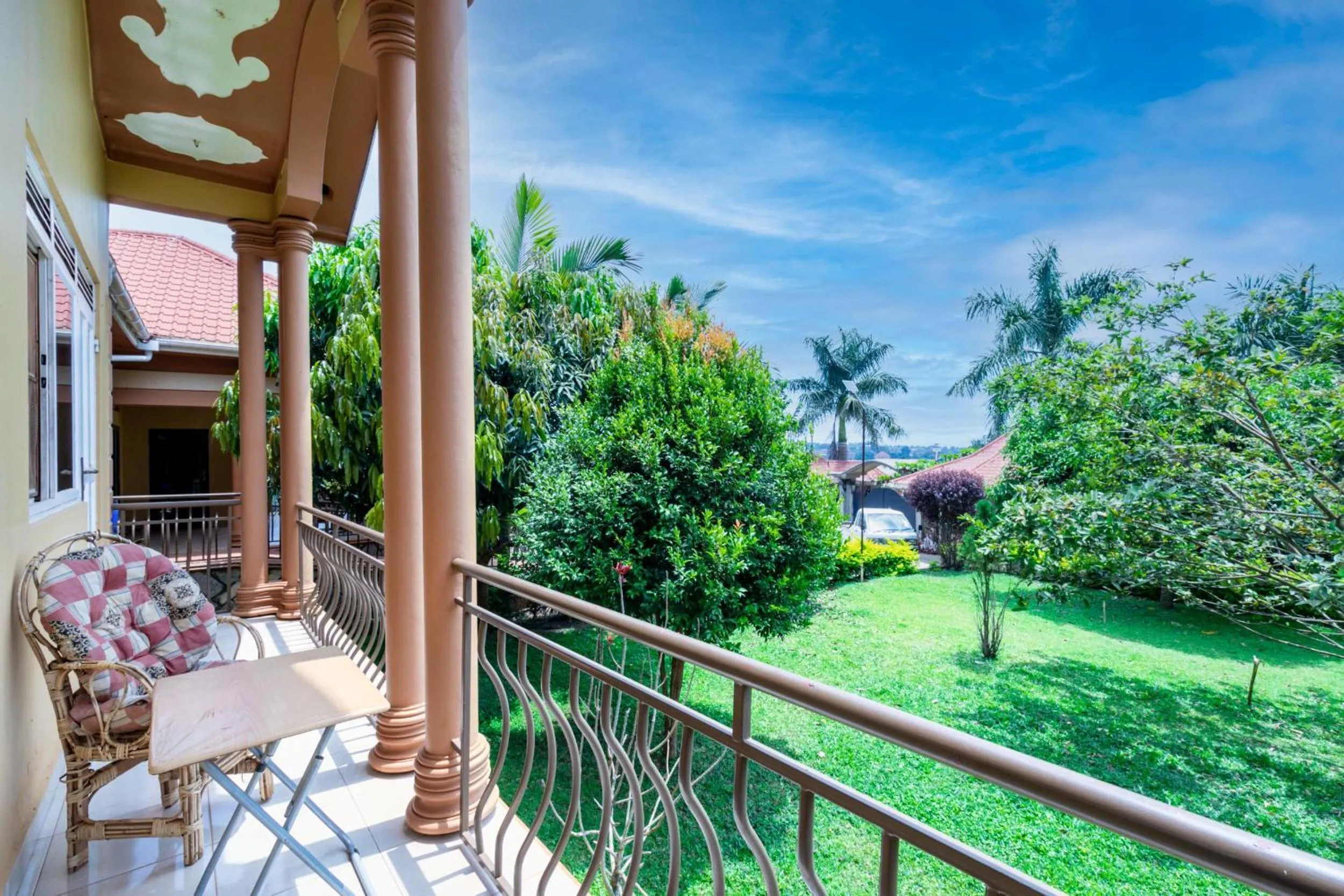 Balcony/Terrace in Airport Side Hotel Entebbe