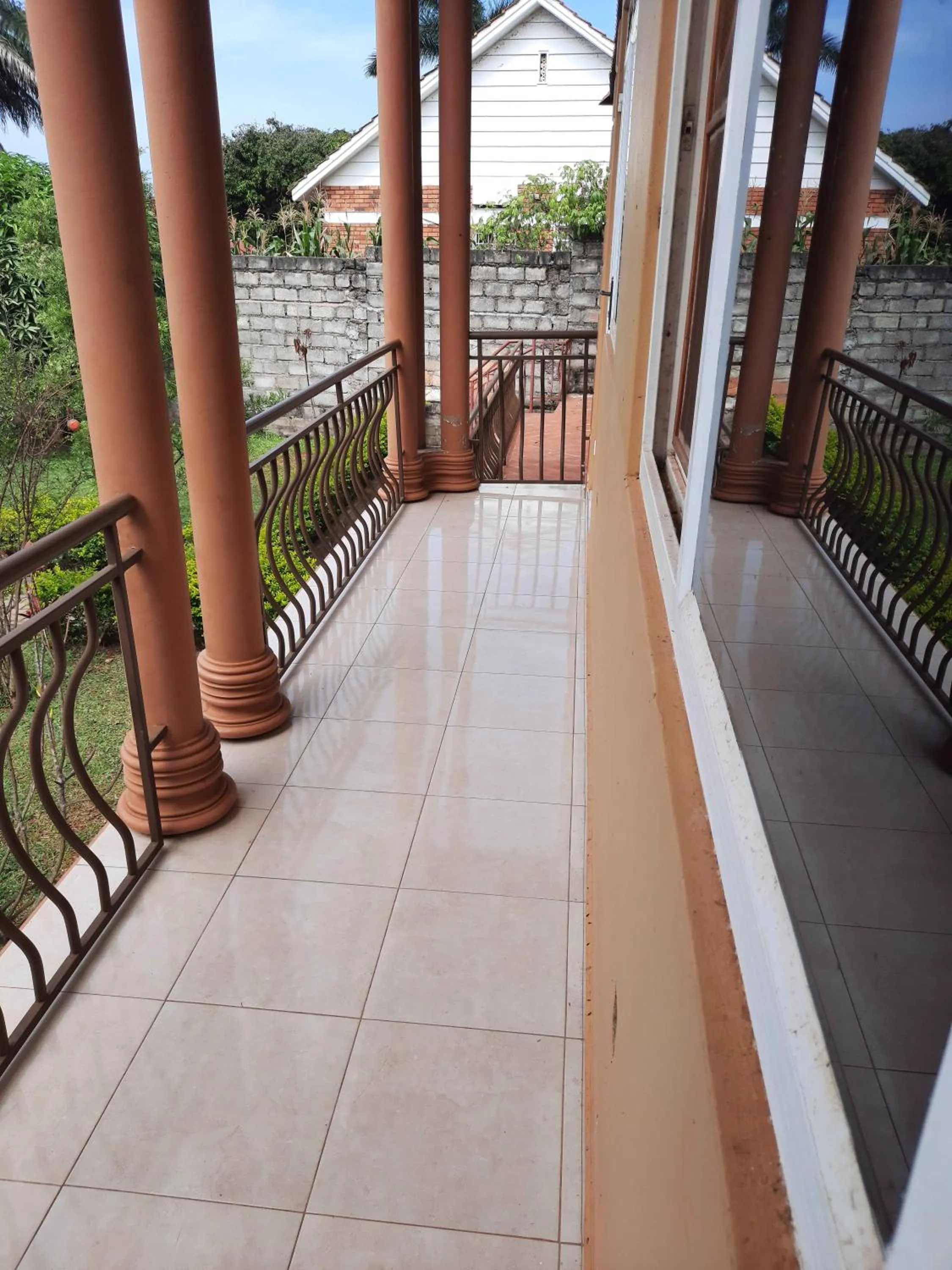 Balcony/Terrace in Airport Side Hotel Entebbe