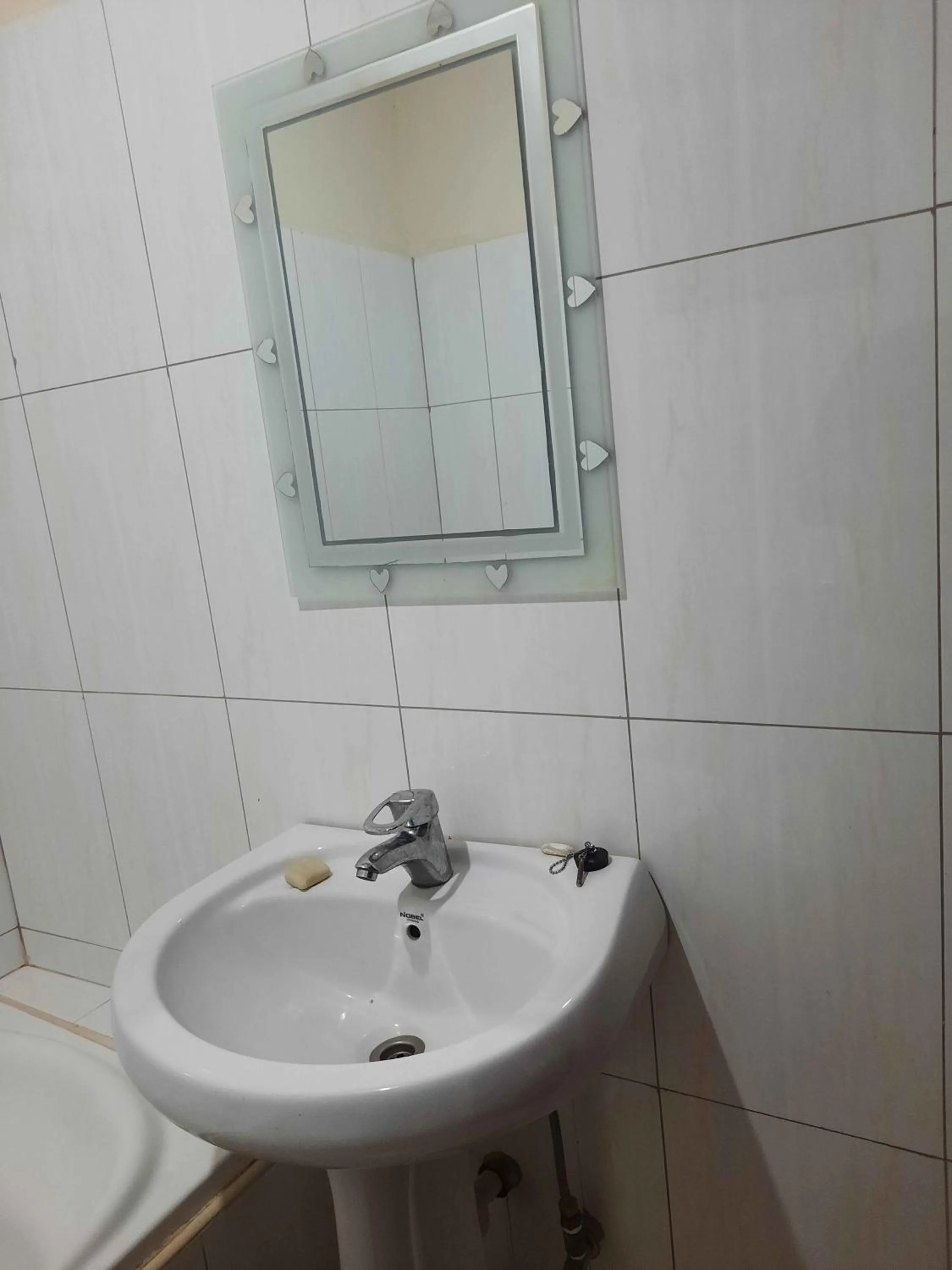 Bathroom in Airport Side Hotel Entebbe