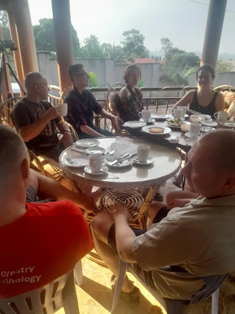 Breakfast in Airport Side Hotel Entebbe