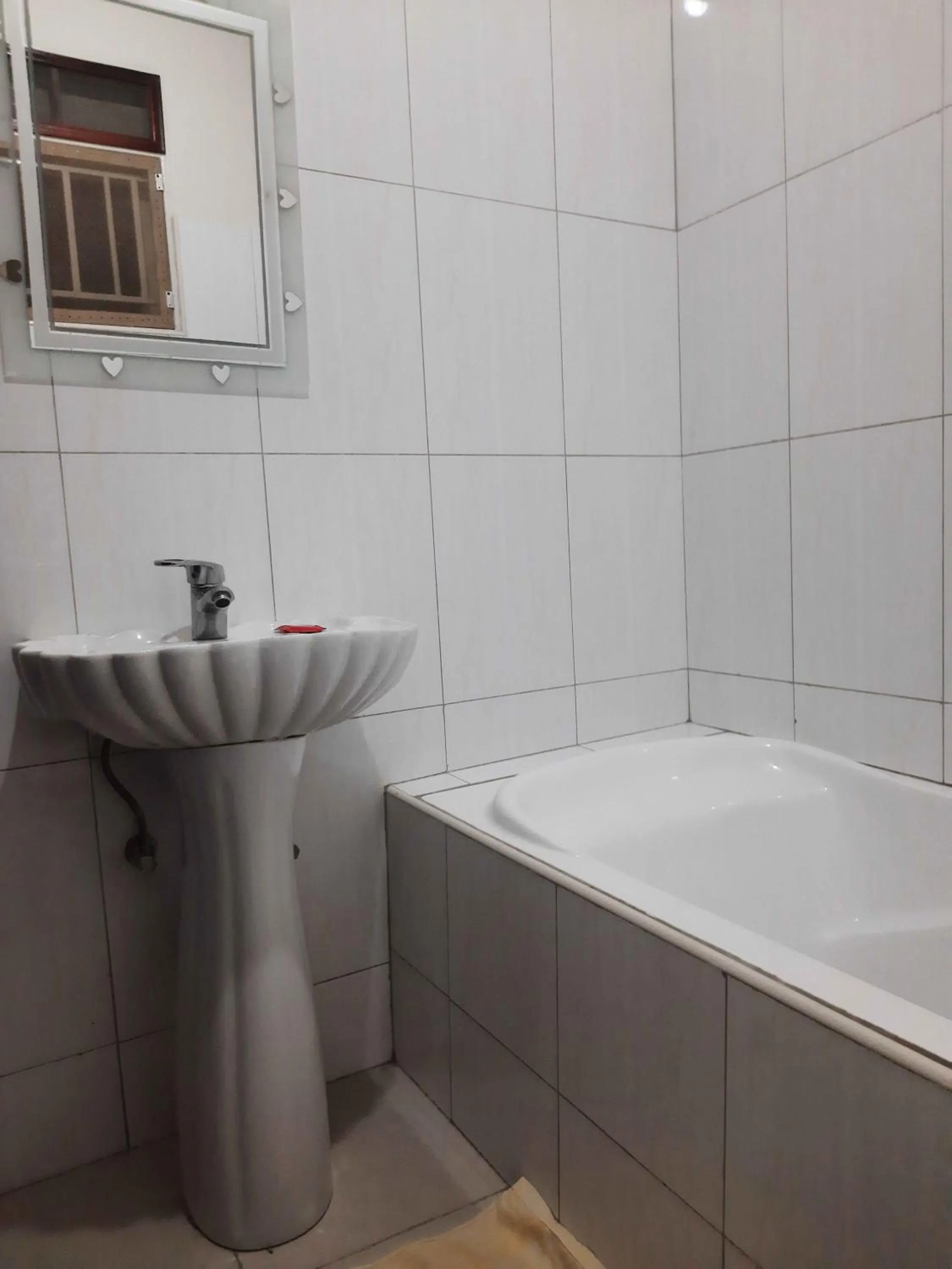 Bathroom in Airport Side Hotel Entebbe