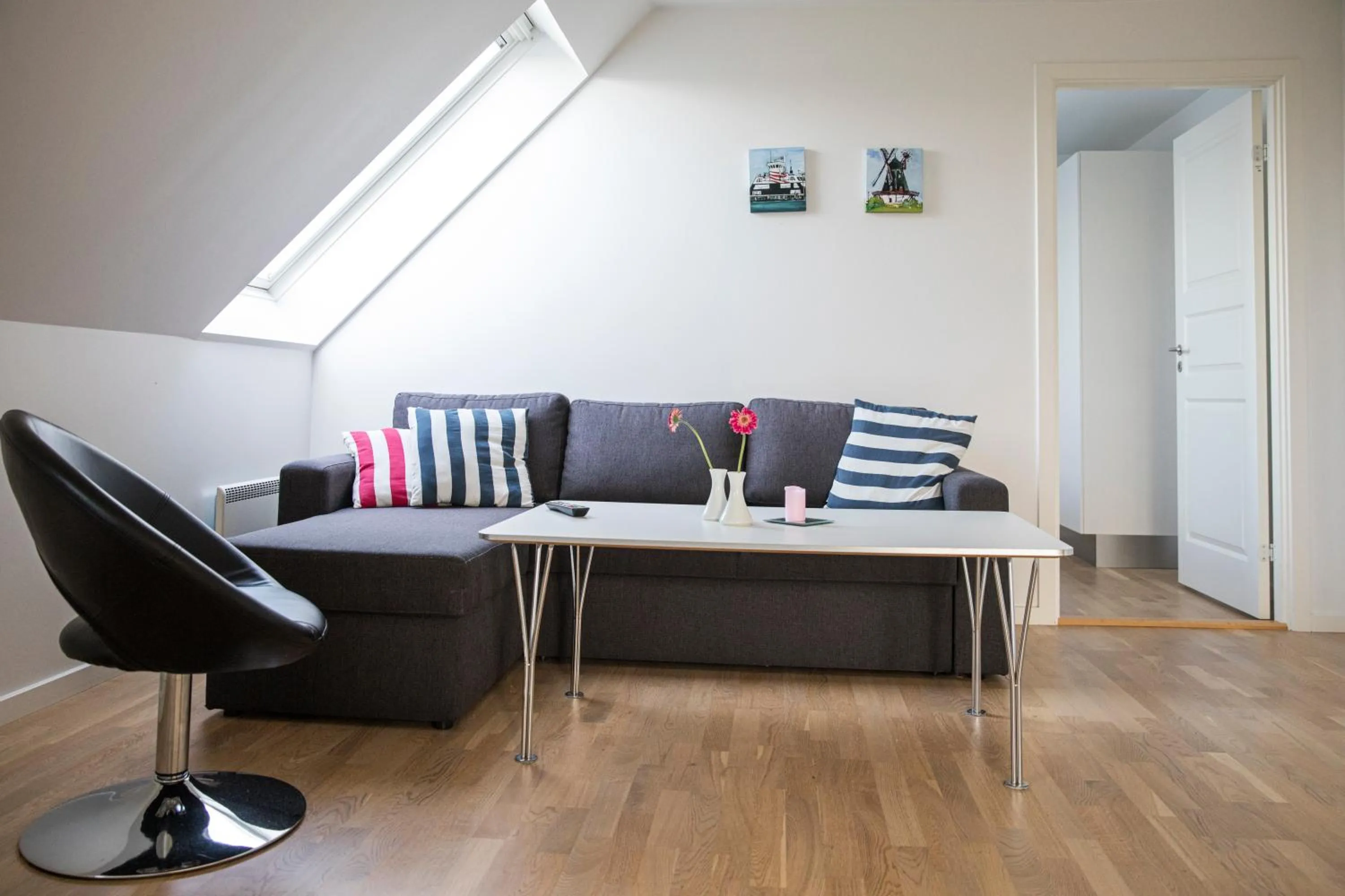 Living room in Kammerslusen