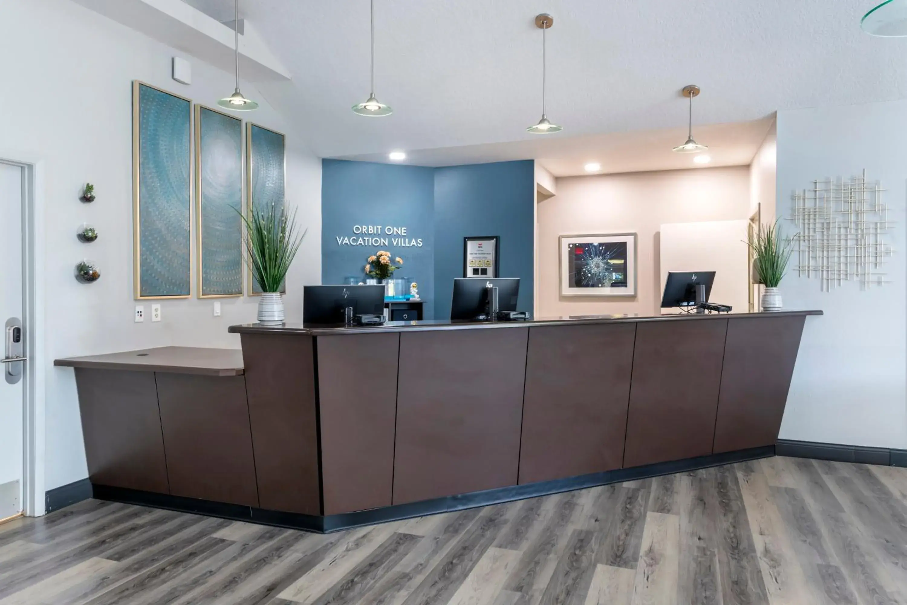 Lobby or reception in Orbit One Vacation Villas Lobby or reception in Orbit One Vacation Villas