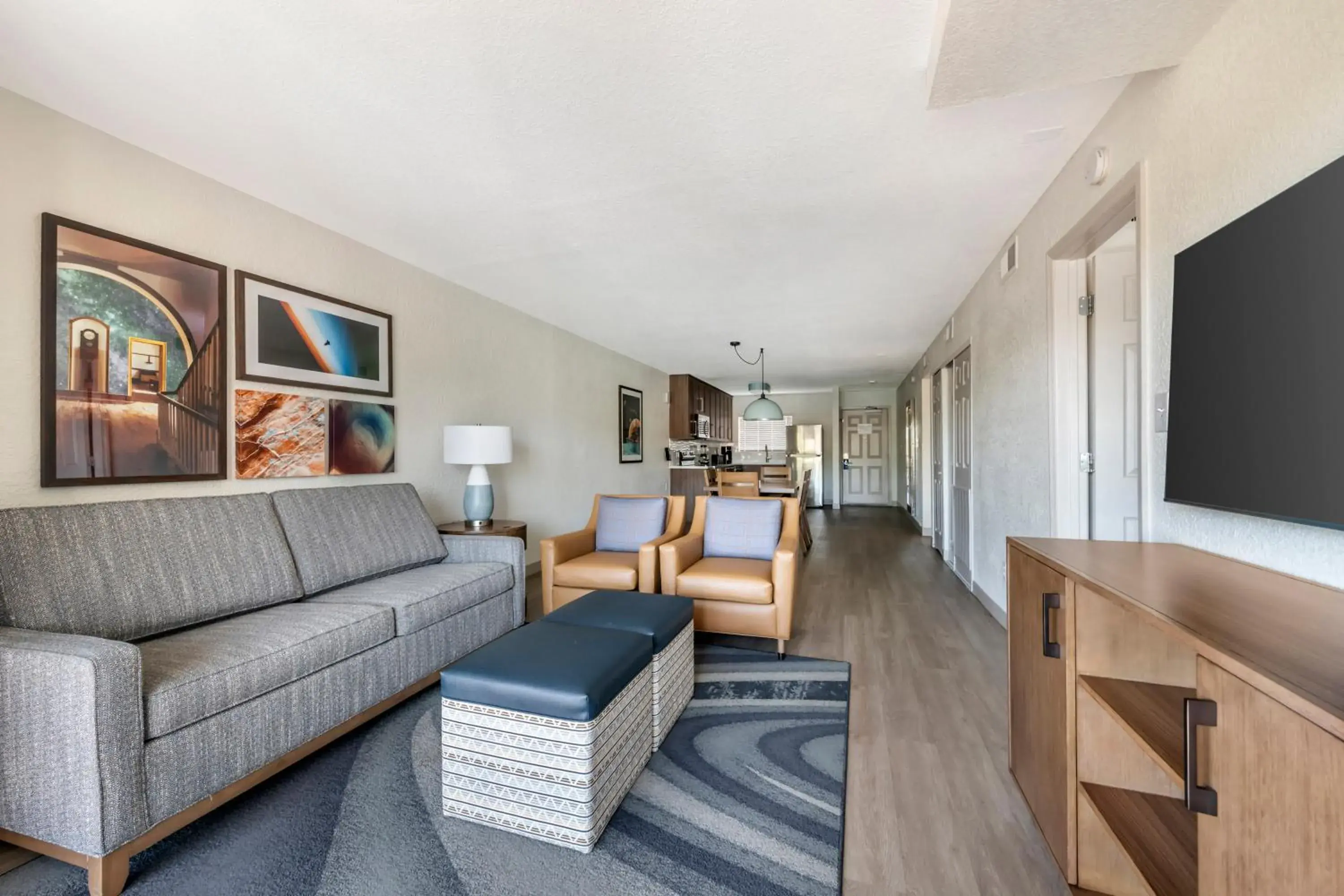 Living room in Orbit One Vacation Villas Living room in Orbit One Vacation Villas