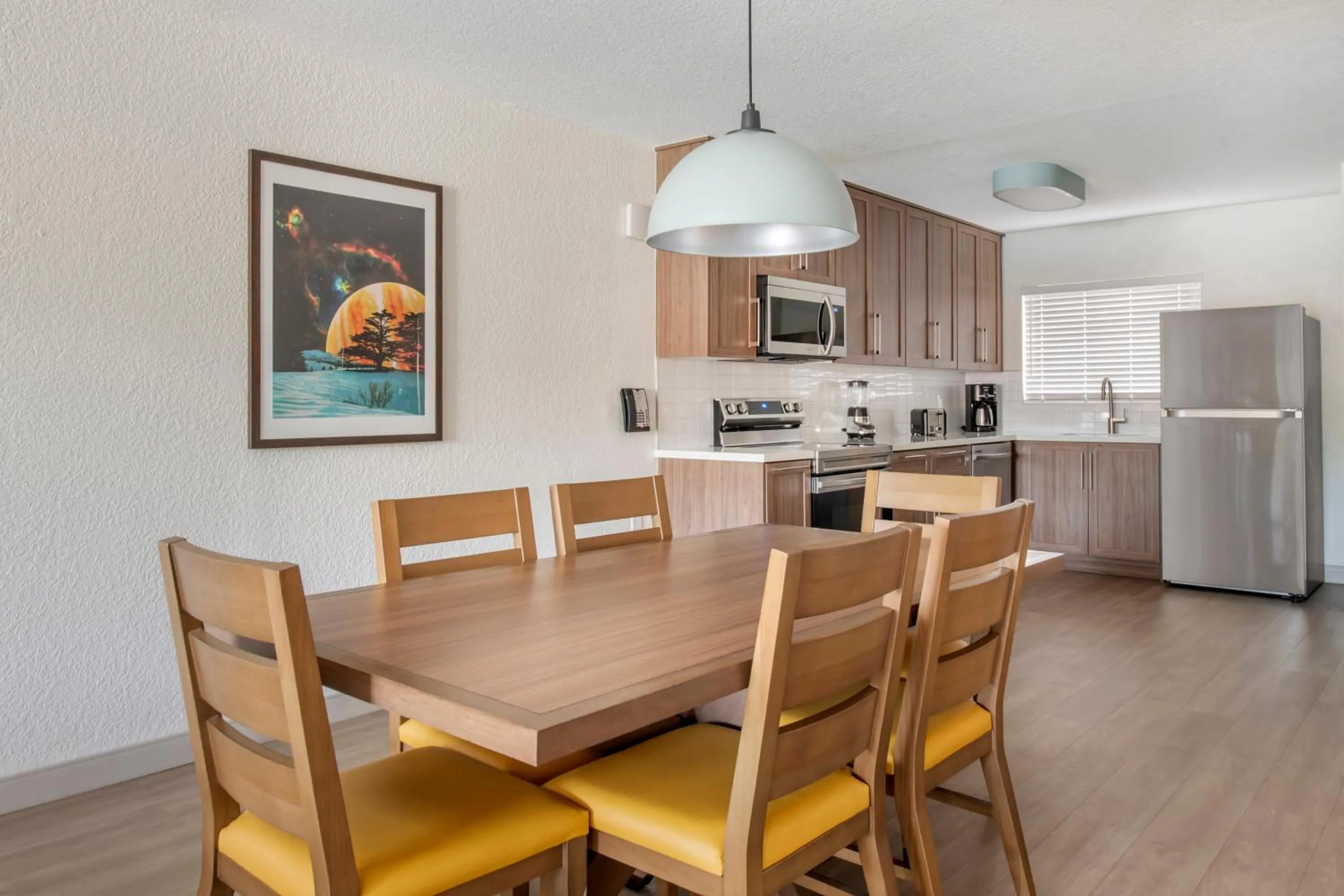 Dining area in Orbit One Vacation Villas