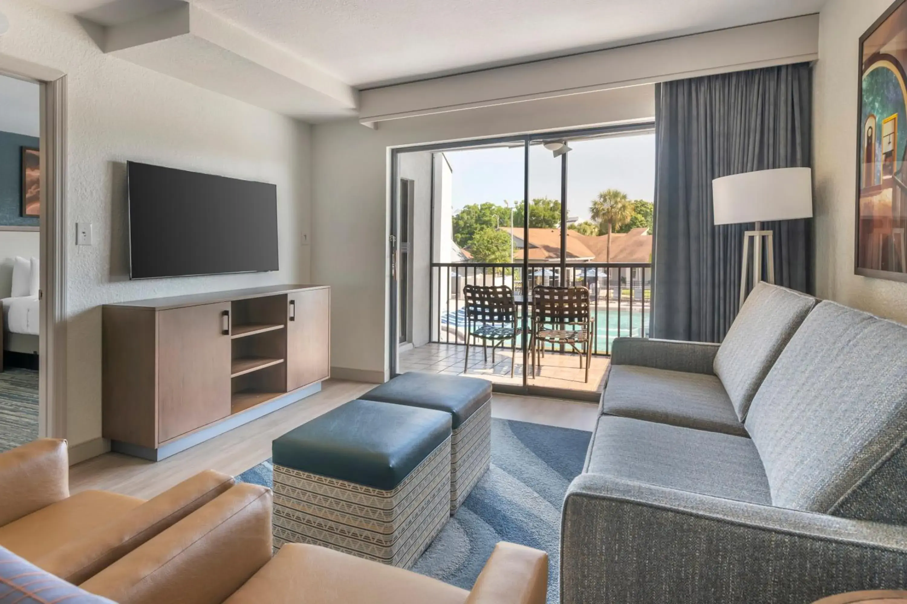 Living room in Orbit One Vacation Villas Living room in Orbit One Vacation Villas