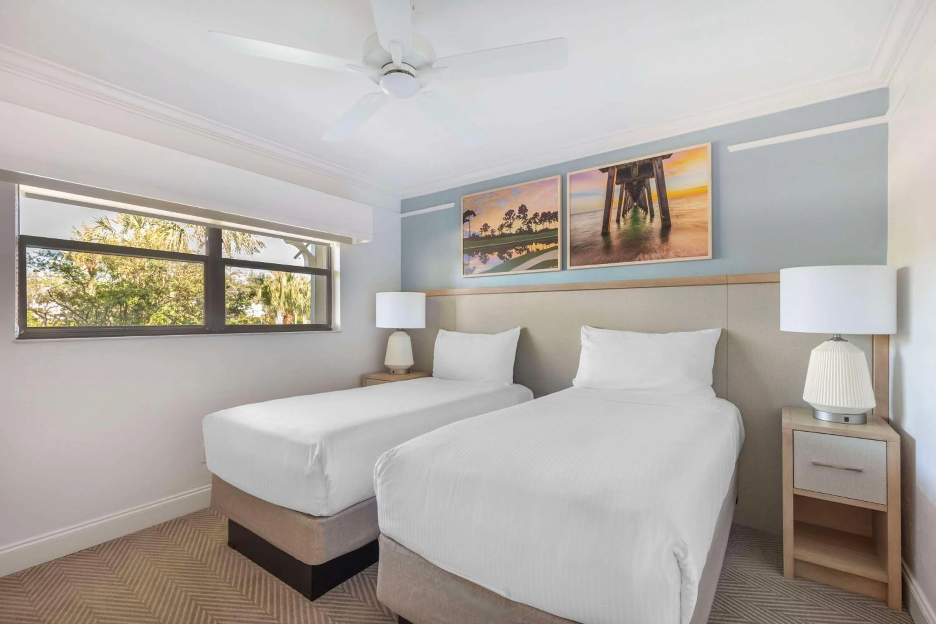 Bed in Hilton Vacation Club Charter Club Naples Bay