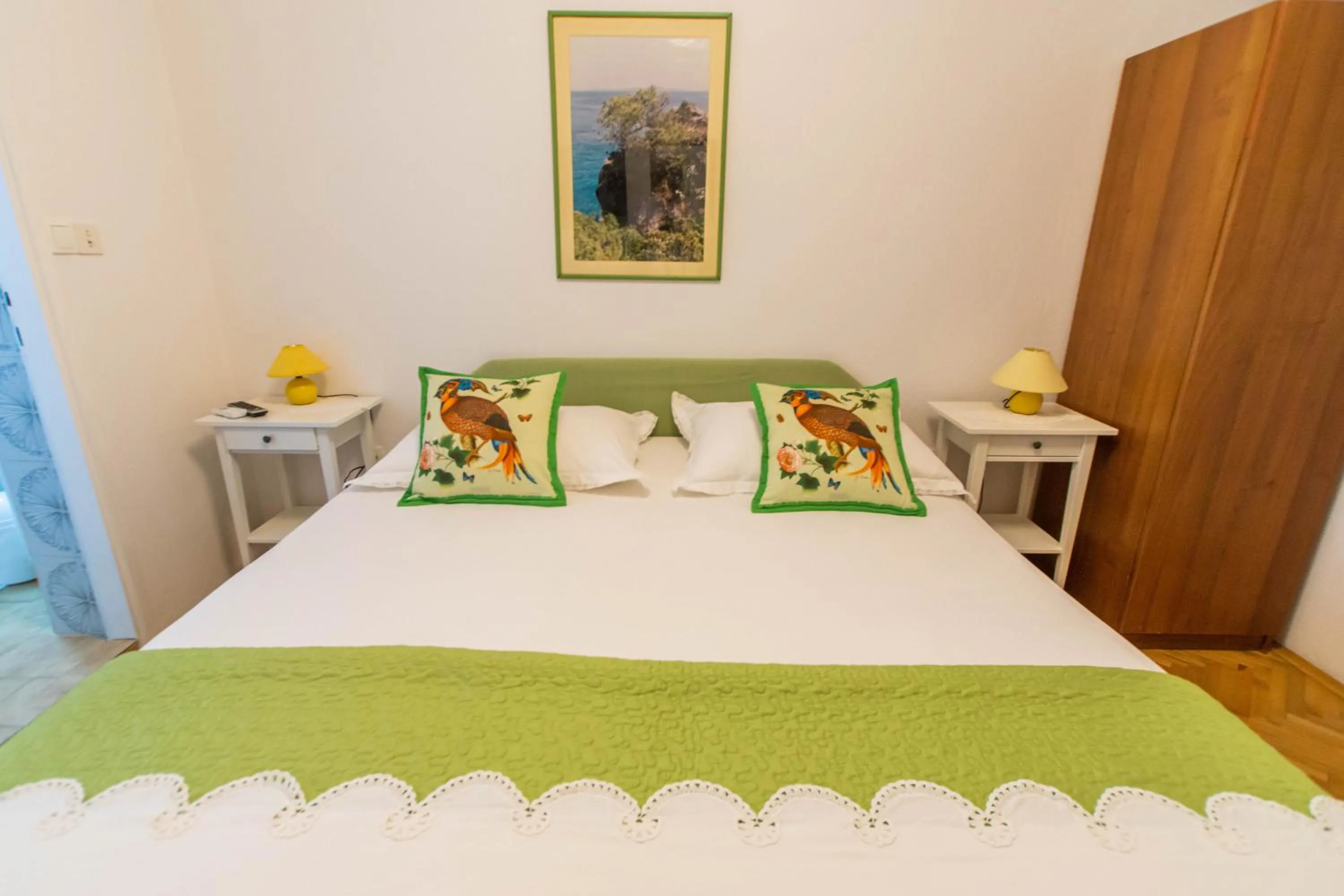 Bed in Villa Volga
