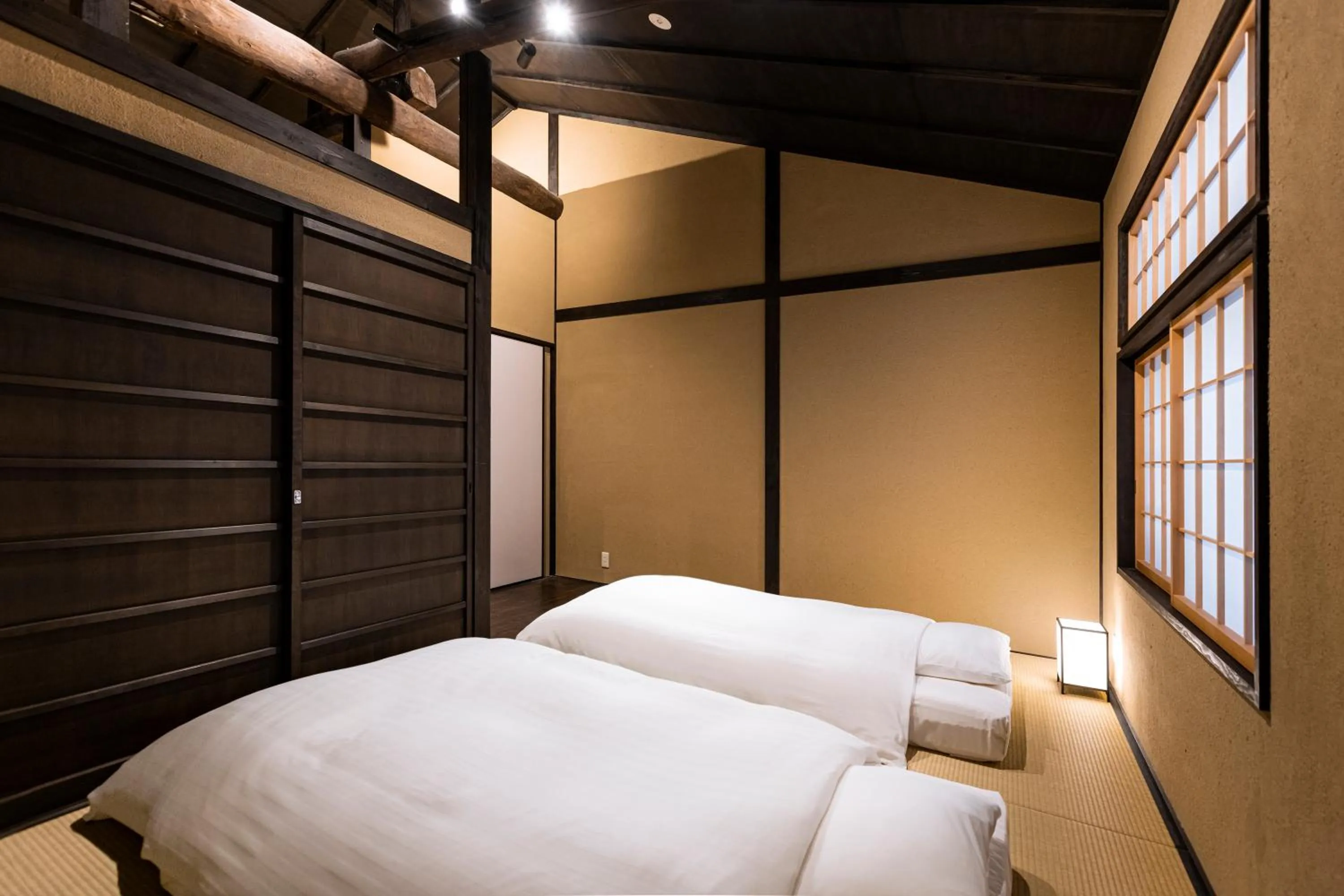 Photo of the whole room, Bed in Rinn Premium Machiya Koki