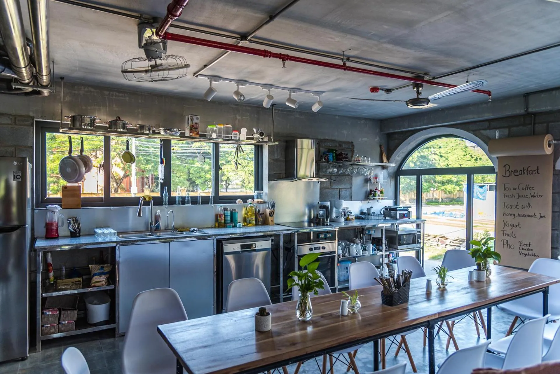Kitchen or kitchenette in Bridges Danang Boutique Hotel