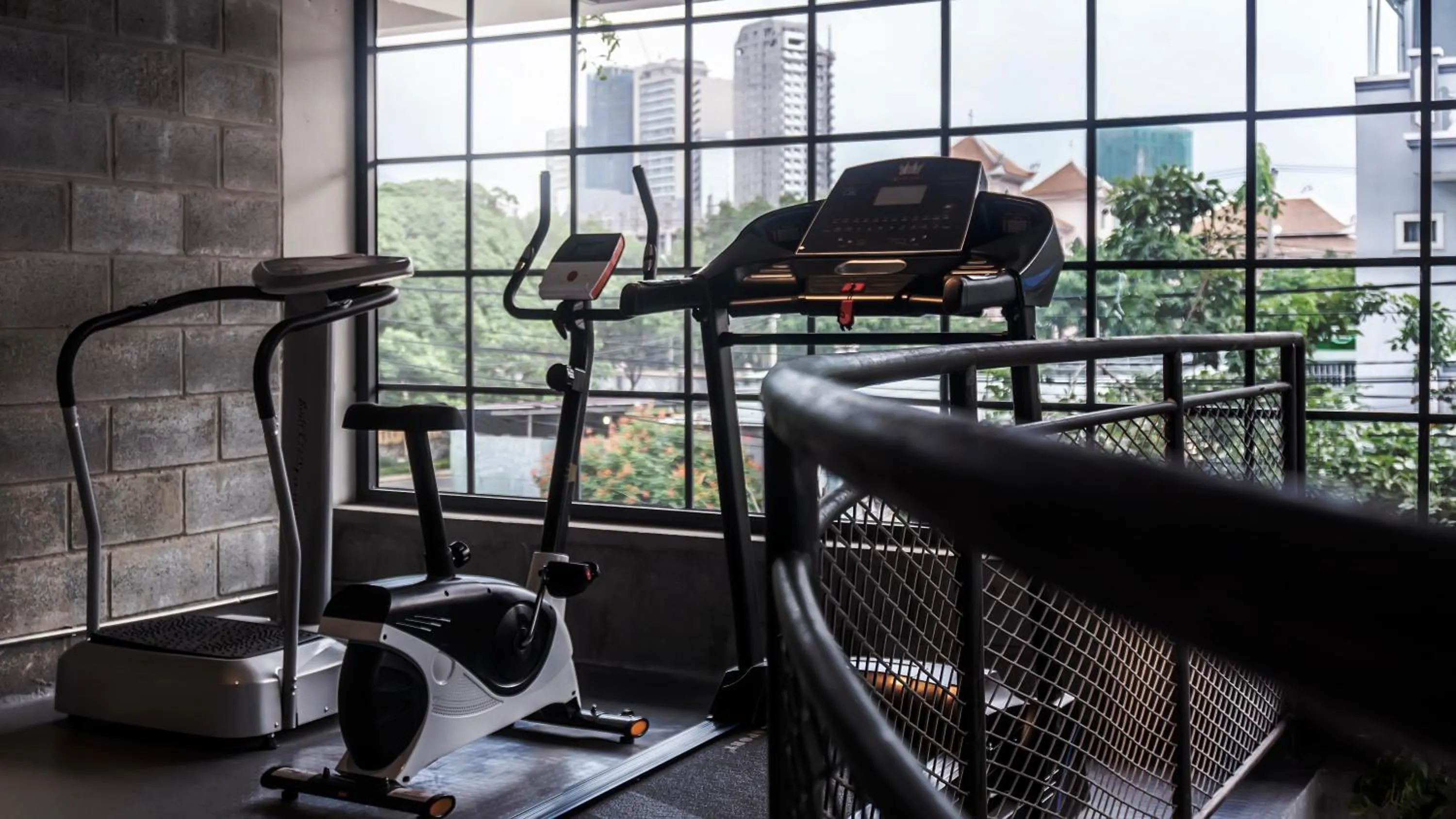 Fitness centre/facilities in Bridges Danang Boutique Hotel