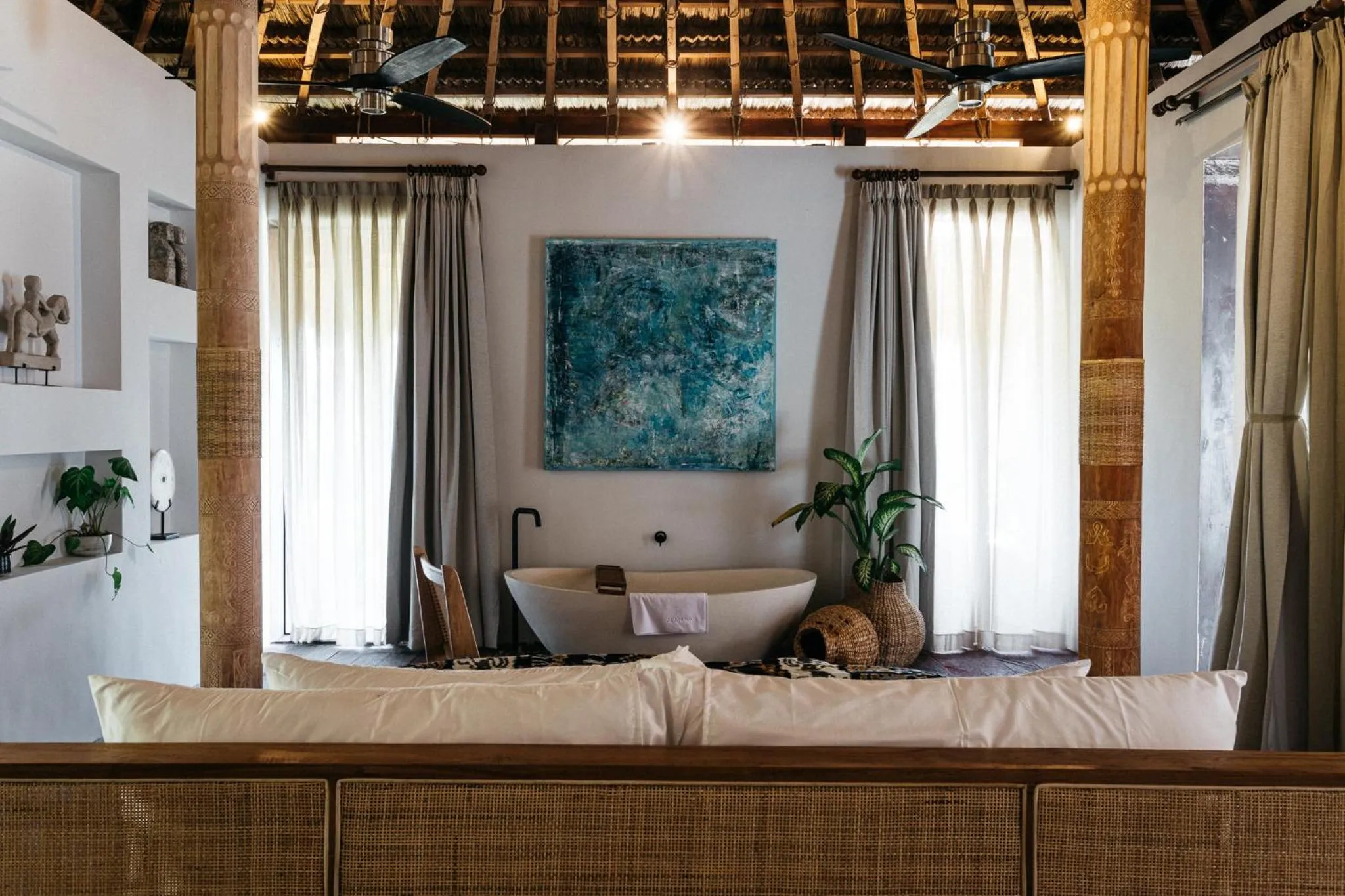 Bed in Alamayah Boutique Retreat Hotel