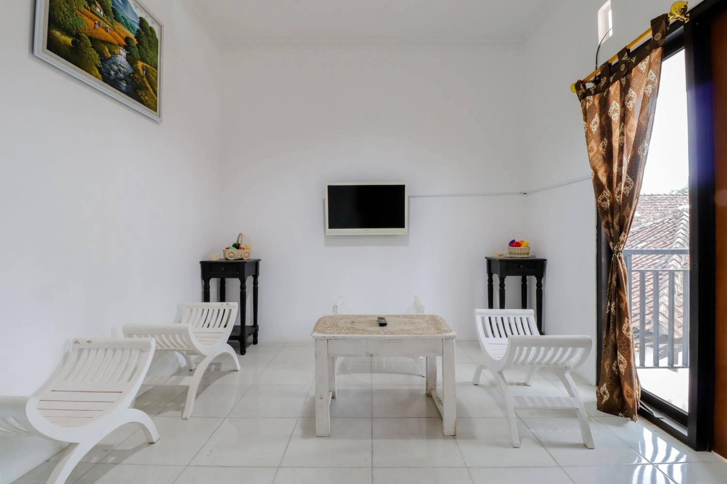 Seating area in Java Homestay
