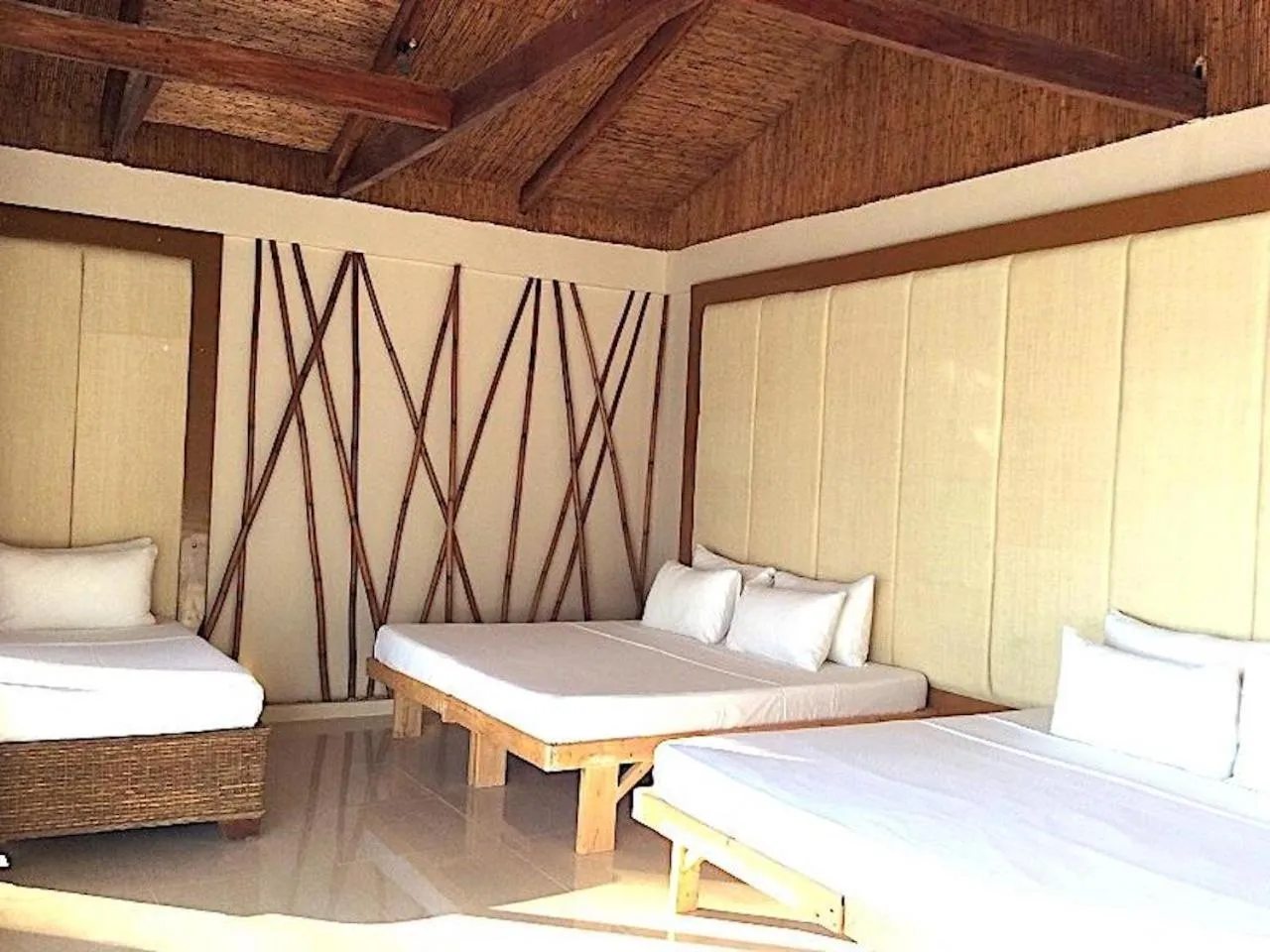 Bed in Kaiyana Boracay Beach Resort