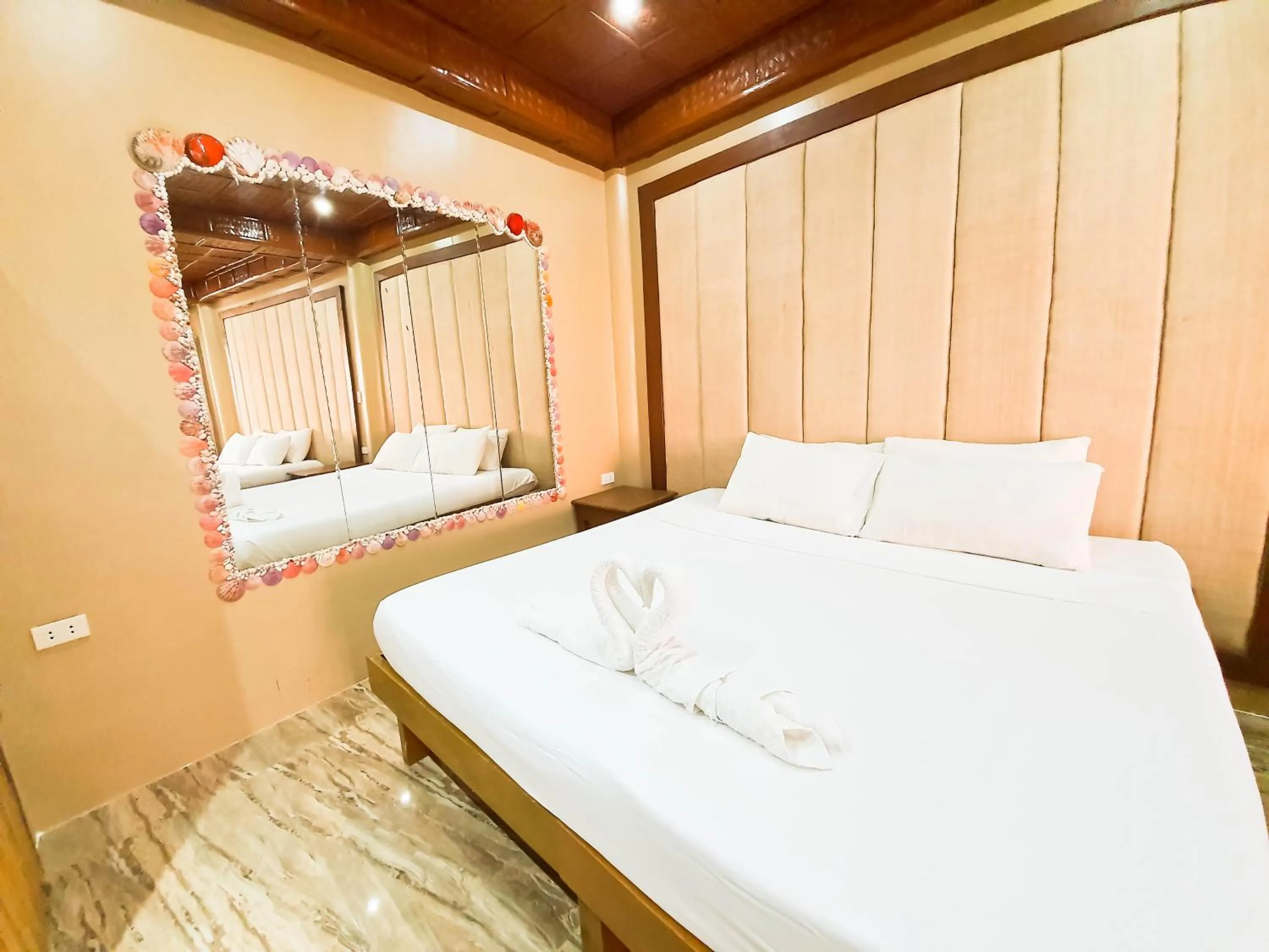 Bed in Kaiyana Boracay Beach Resort