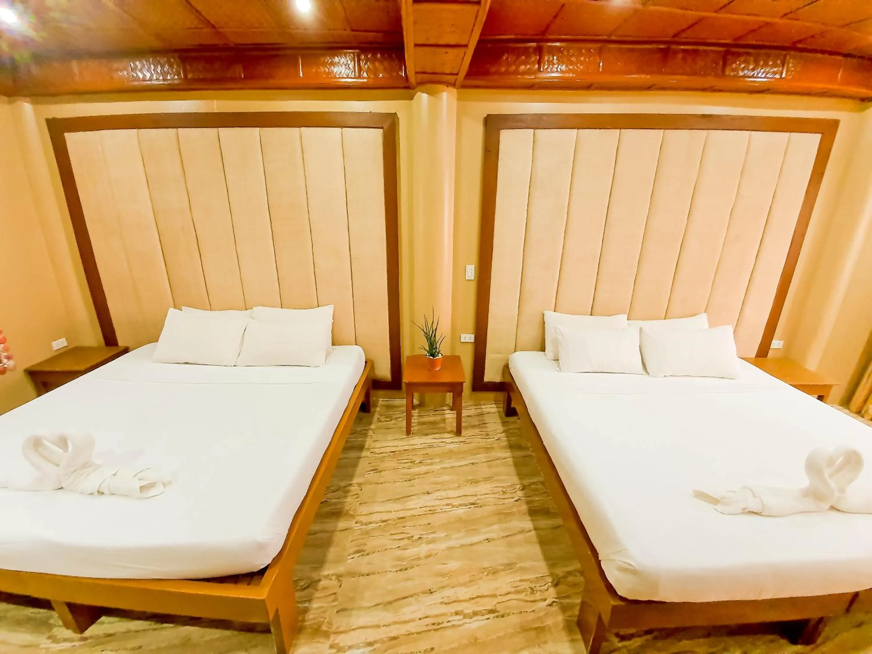 Bed in Kaiyana Boracay Beach Resort