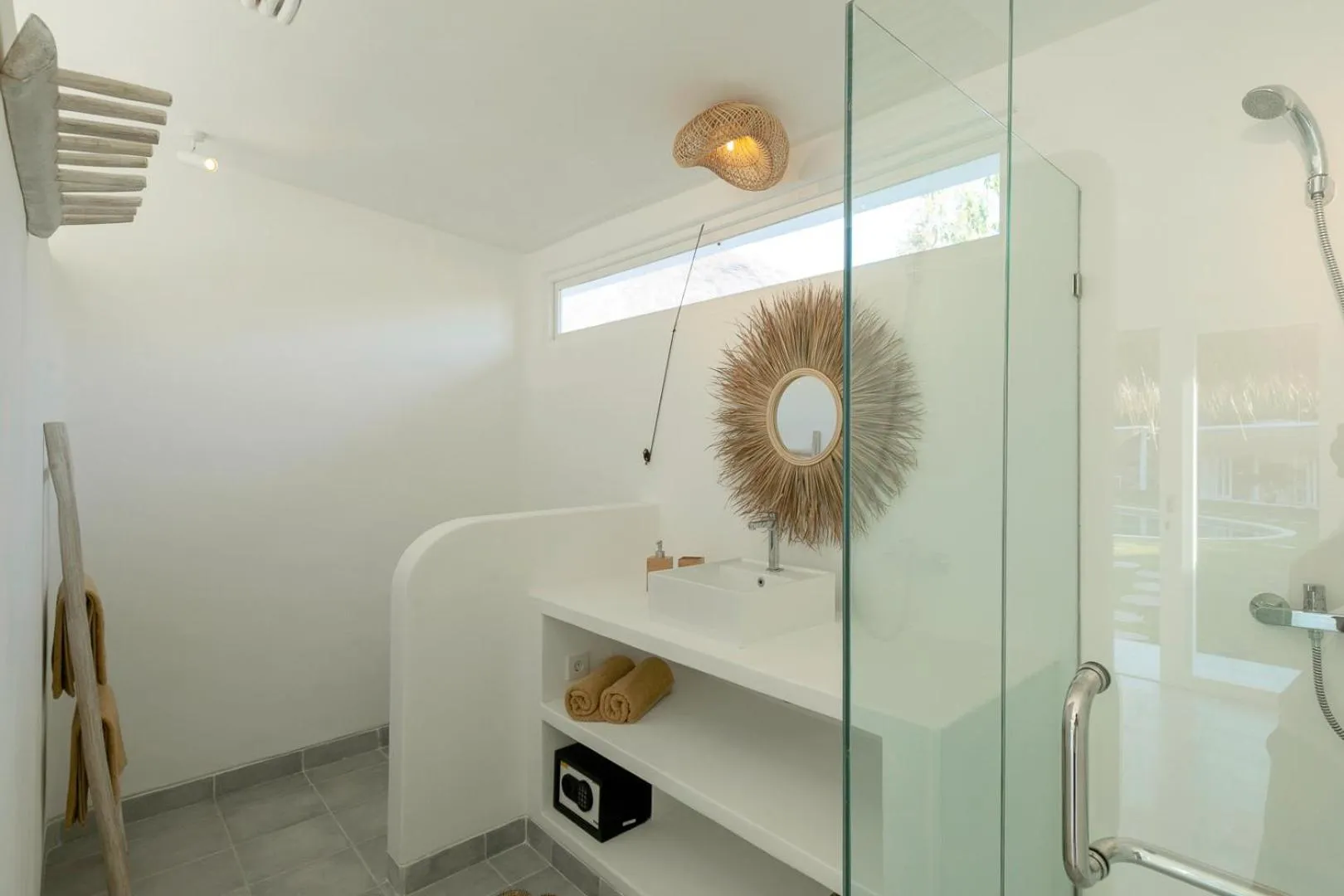 Bathroom in The Bingin Beach Villas' Bungalow Resort