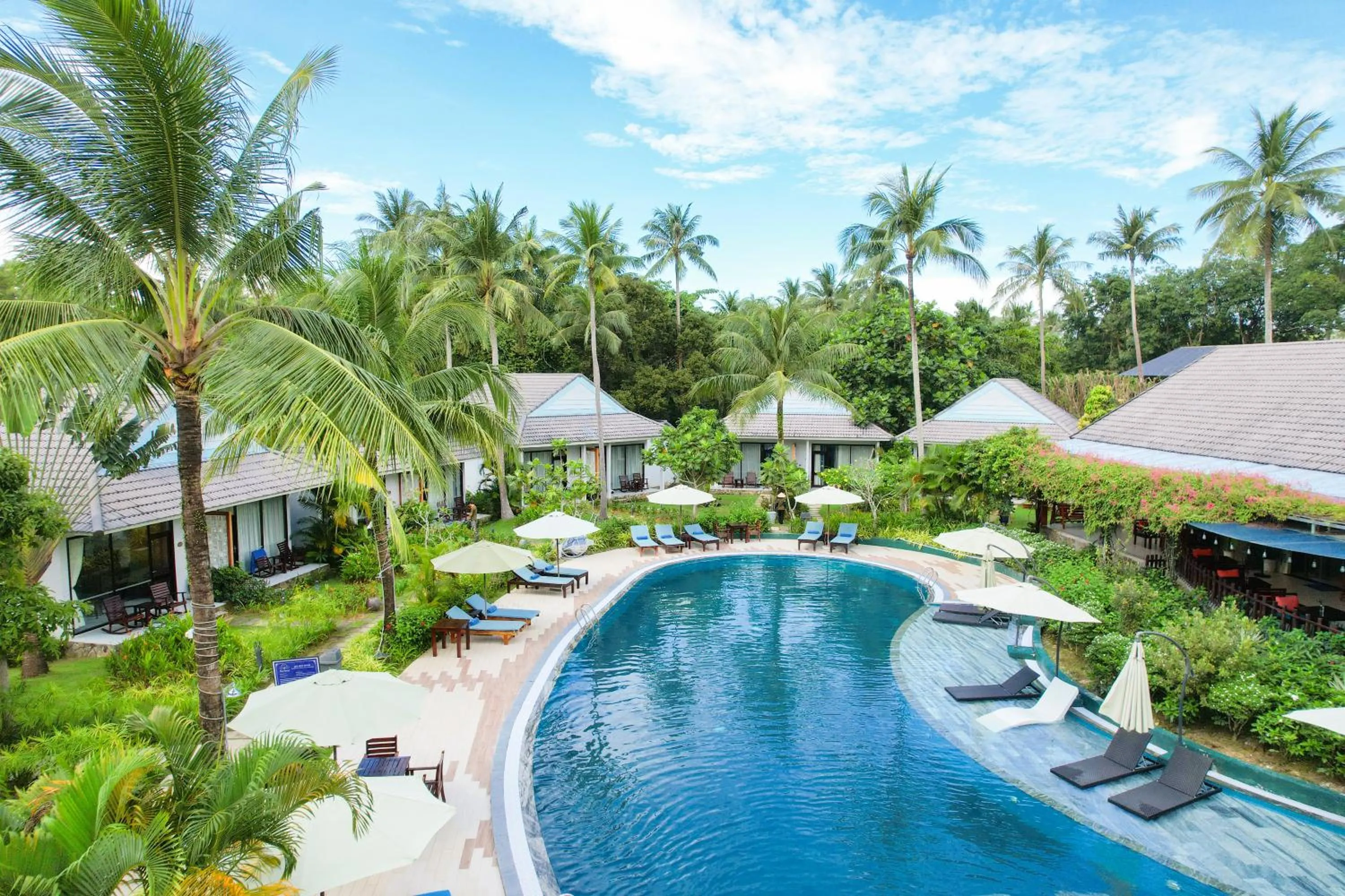 Garden view in Kingo Retreat Resort