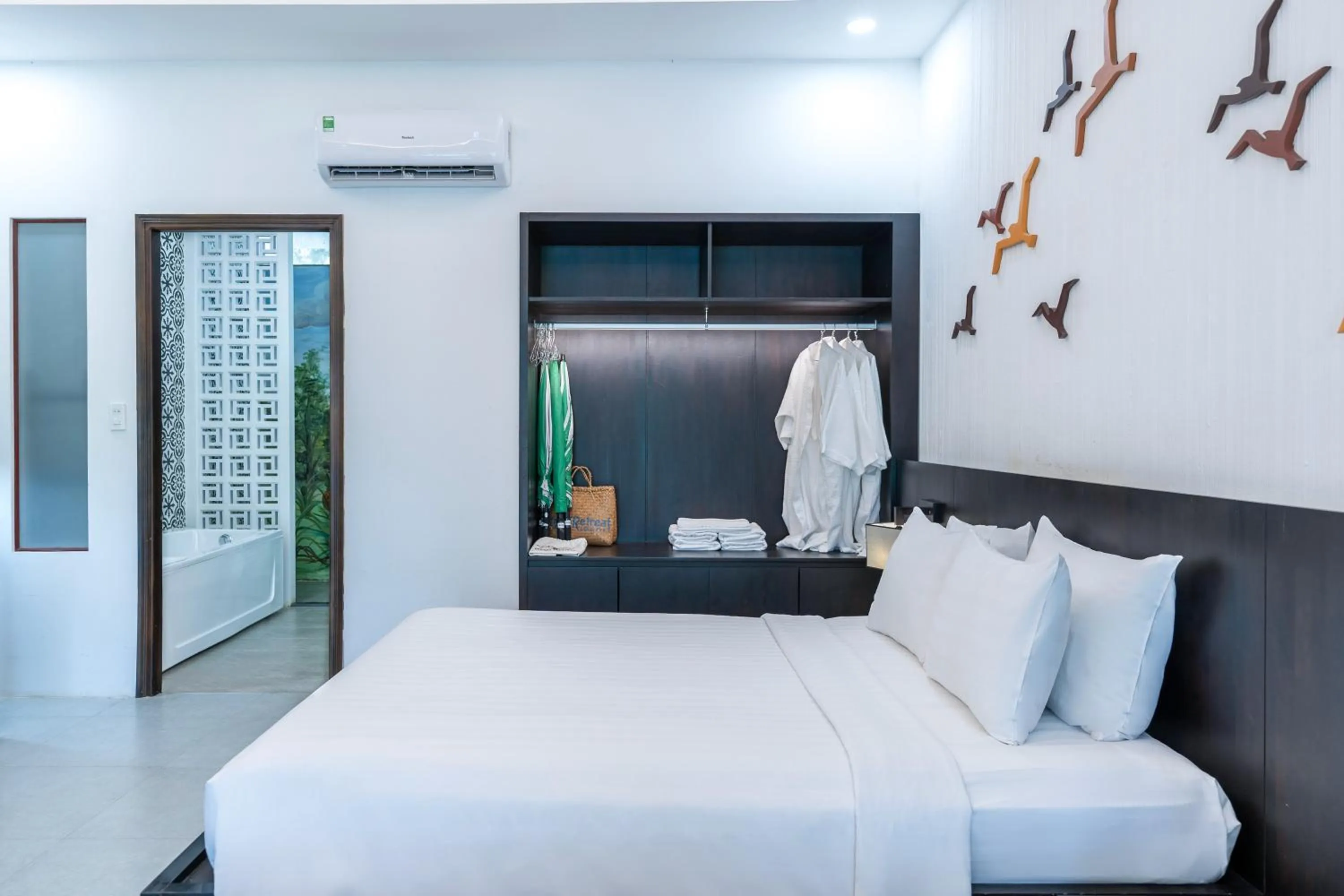 Bed in Kingo Retreat Resort