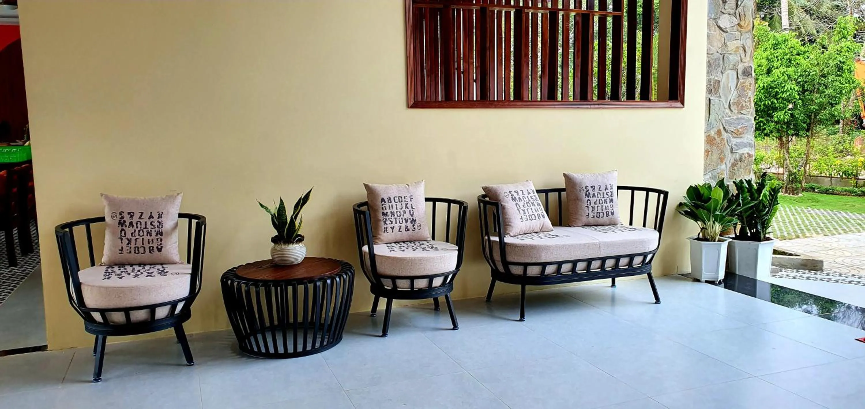Seating area in Kingo Retreat Resort