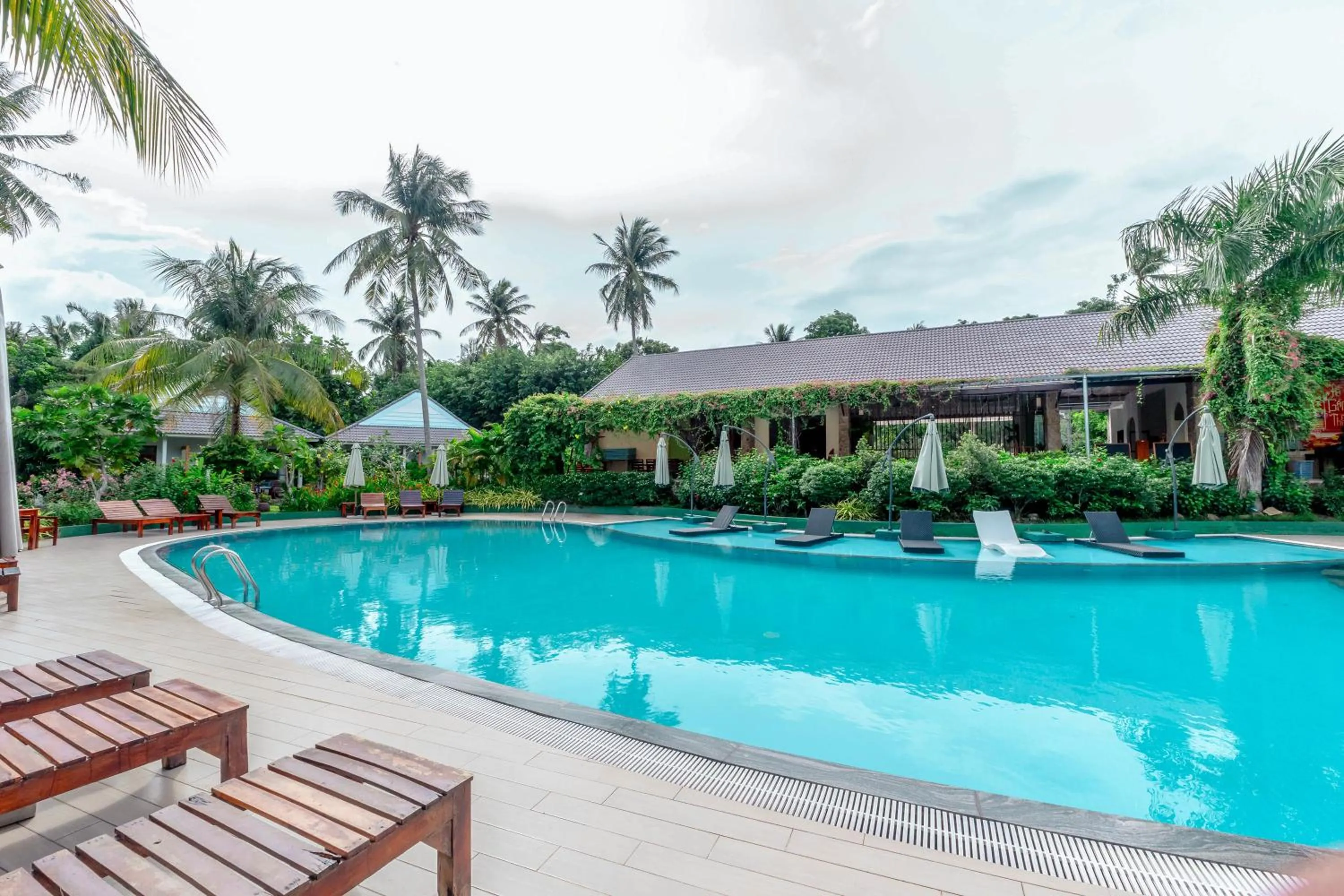 Garden view in Kingo Retreat Resort